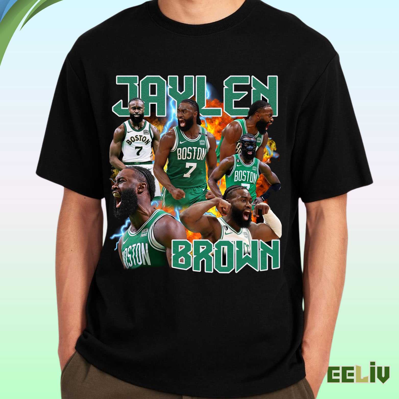 Jaylen Brown Vintage Basketball Tee