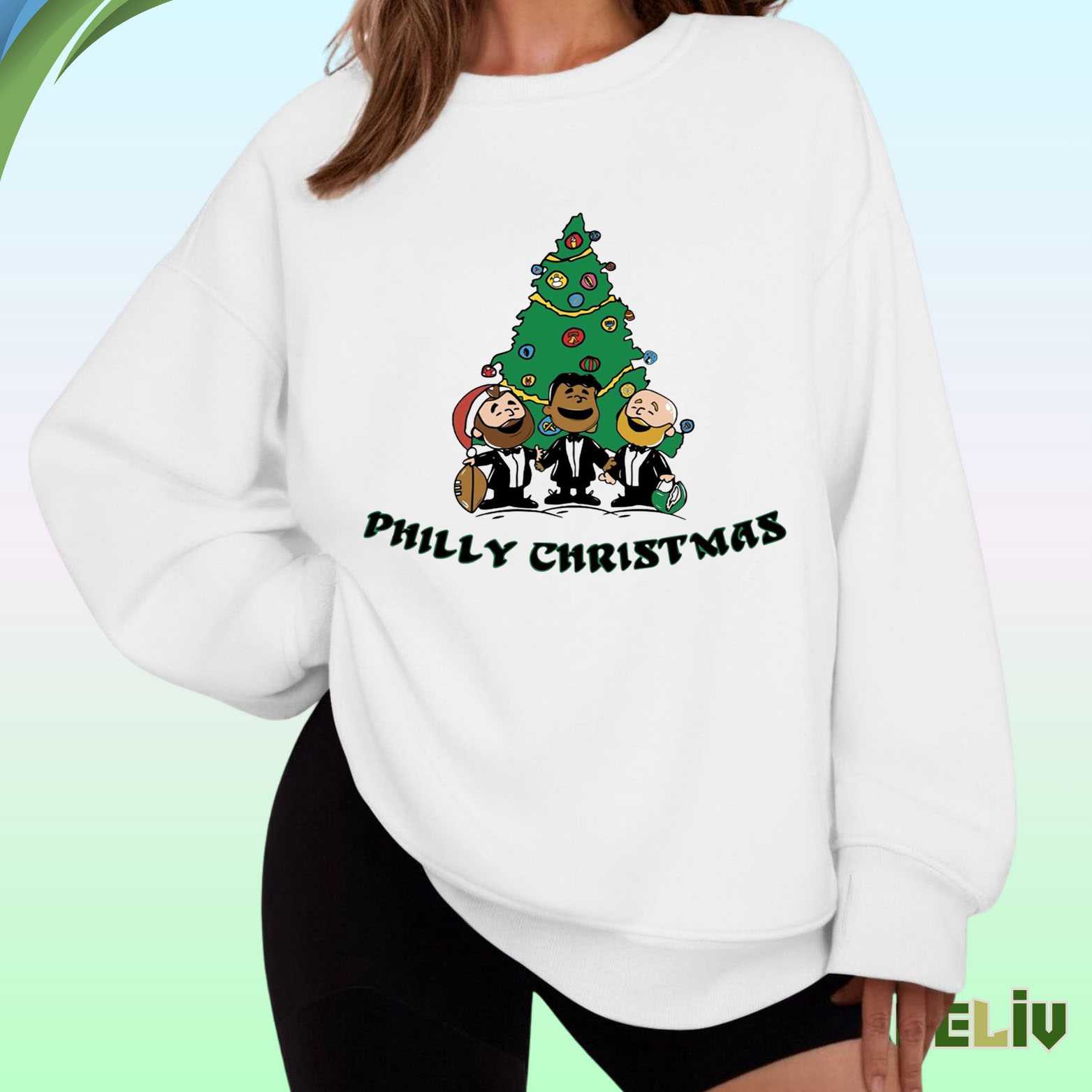 Philly Christmas Sweatshirt - Its Always Sunny In Philadelphia