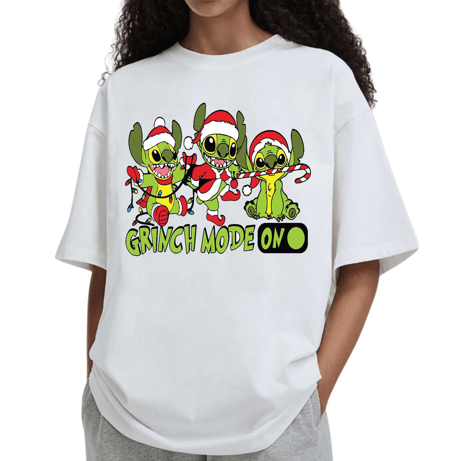 Grinch Mode Tee – Mischievous Holiday Character T Shirt