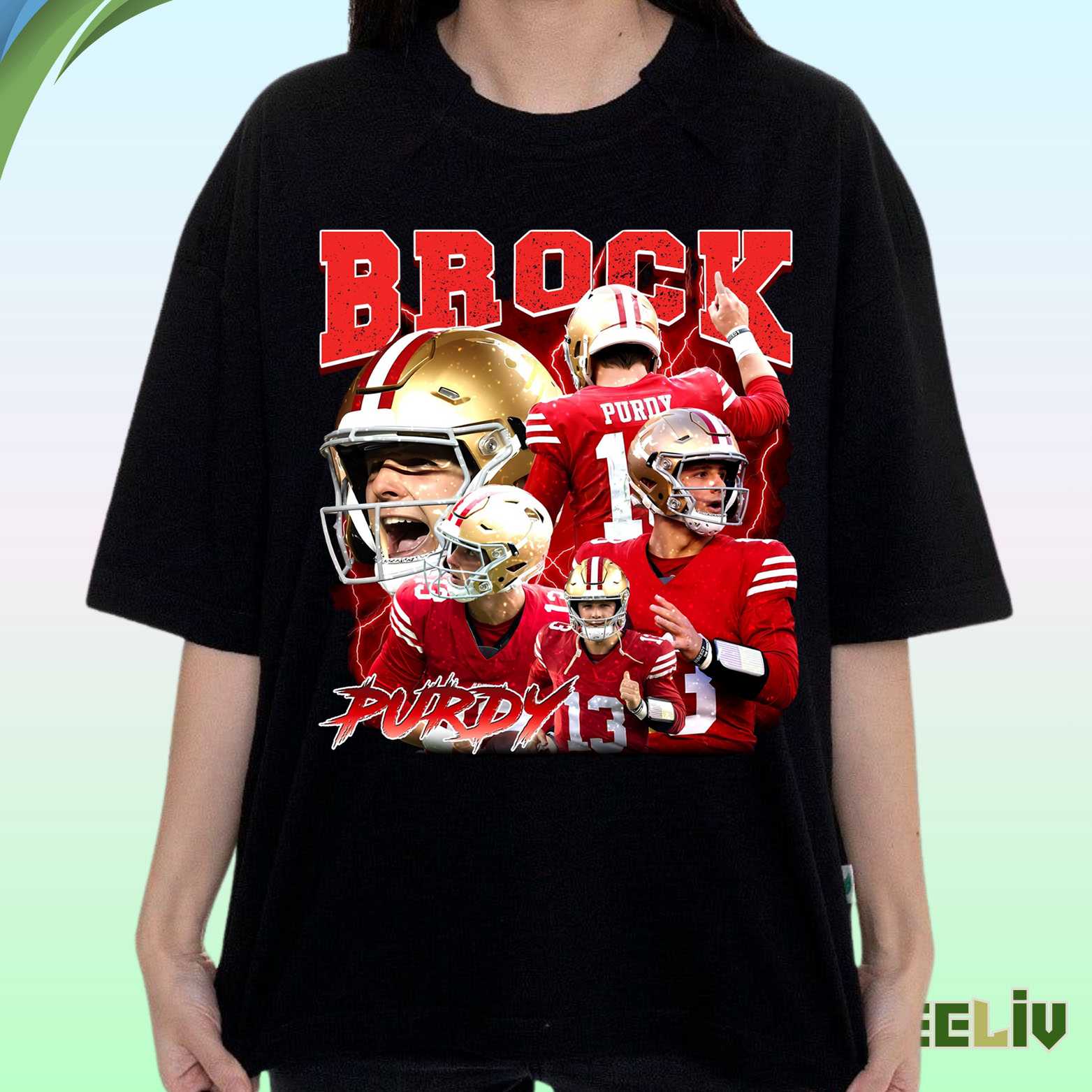 Brock Purdy Vintage T Shirt - San Francisco 49ers Merch