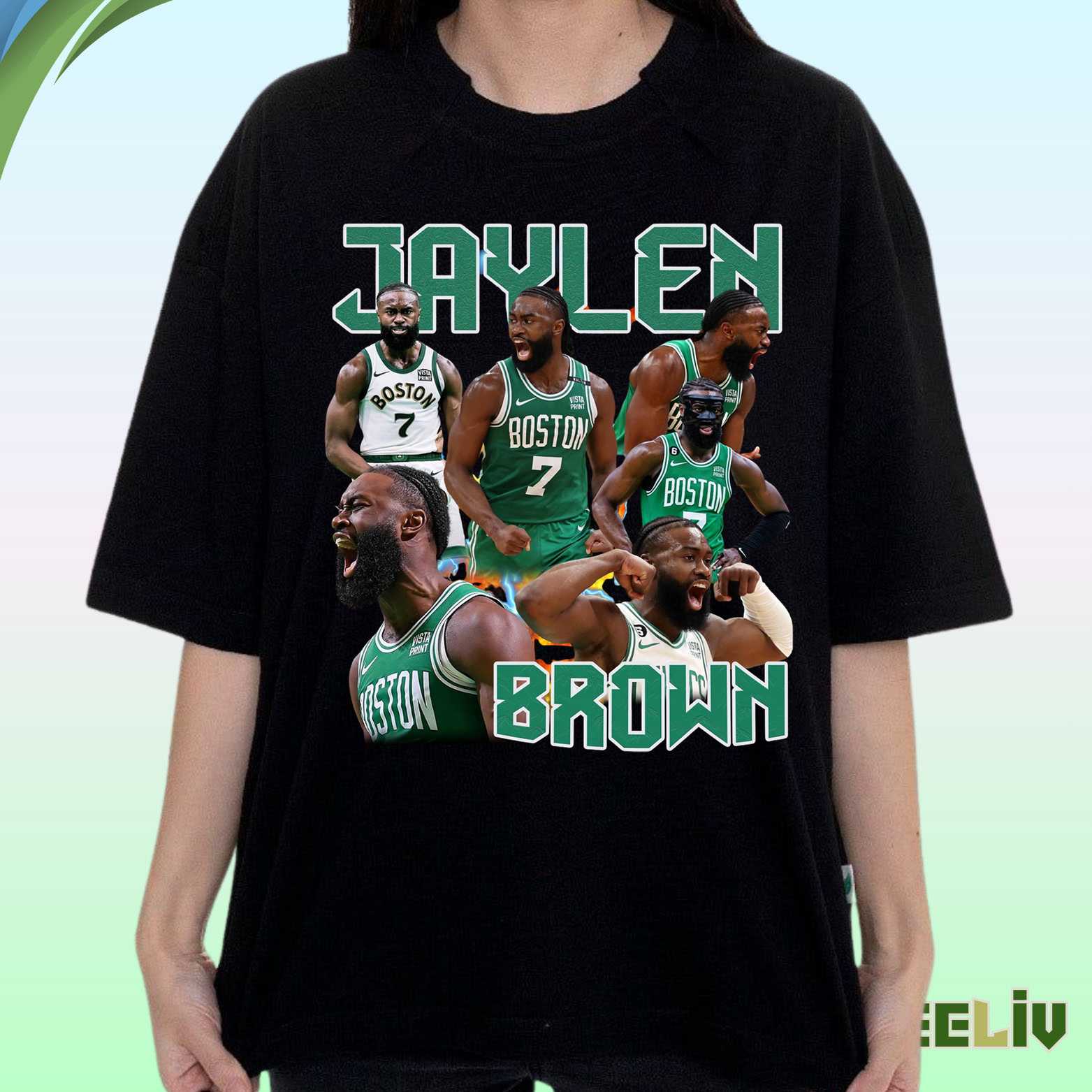 Jaylen Brown Vintage T Shirt - Boston Celtics Merch