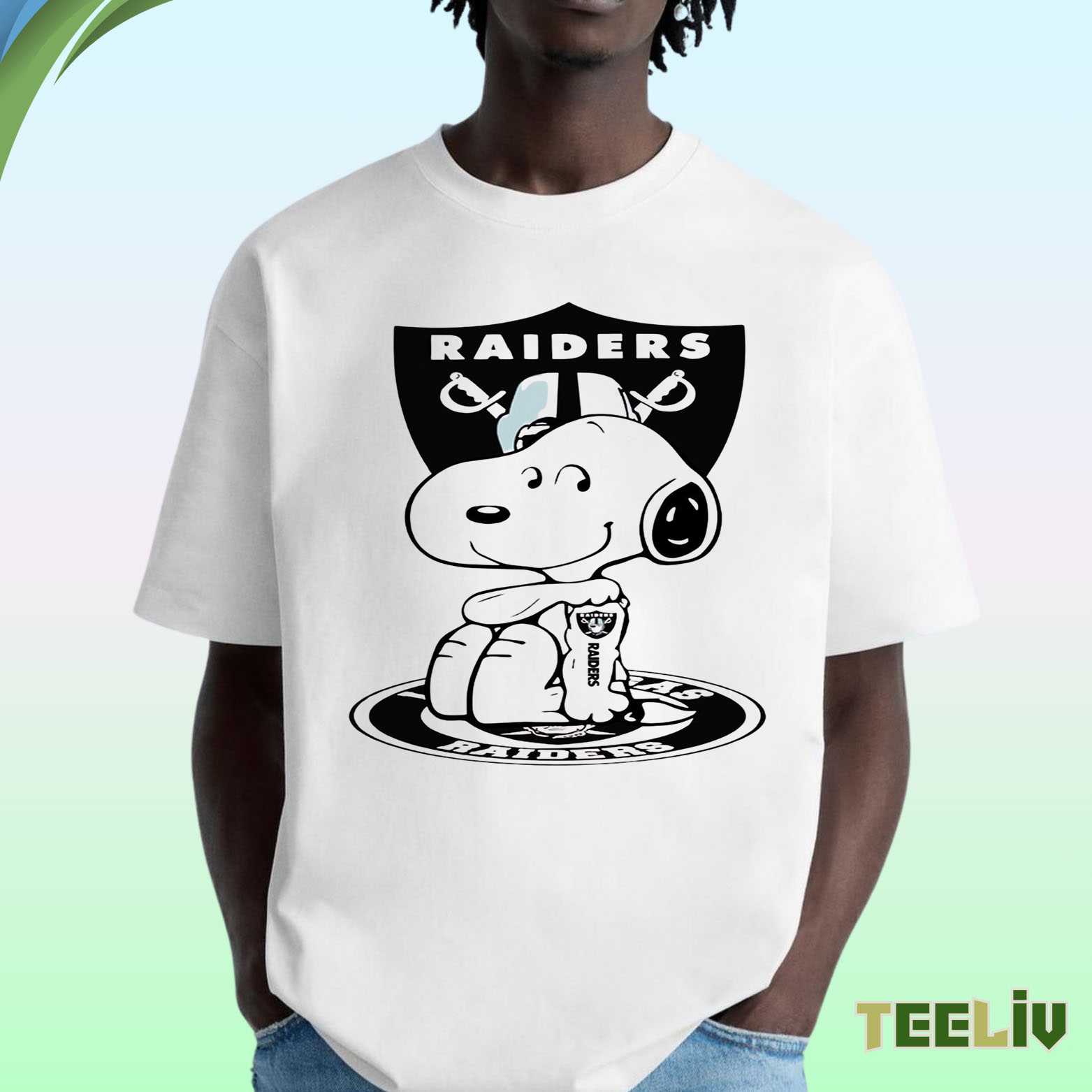 Las Vegas Raiders Snoopy T Shirt - Nfl Fan Merch