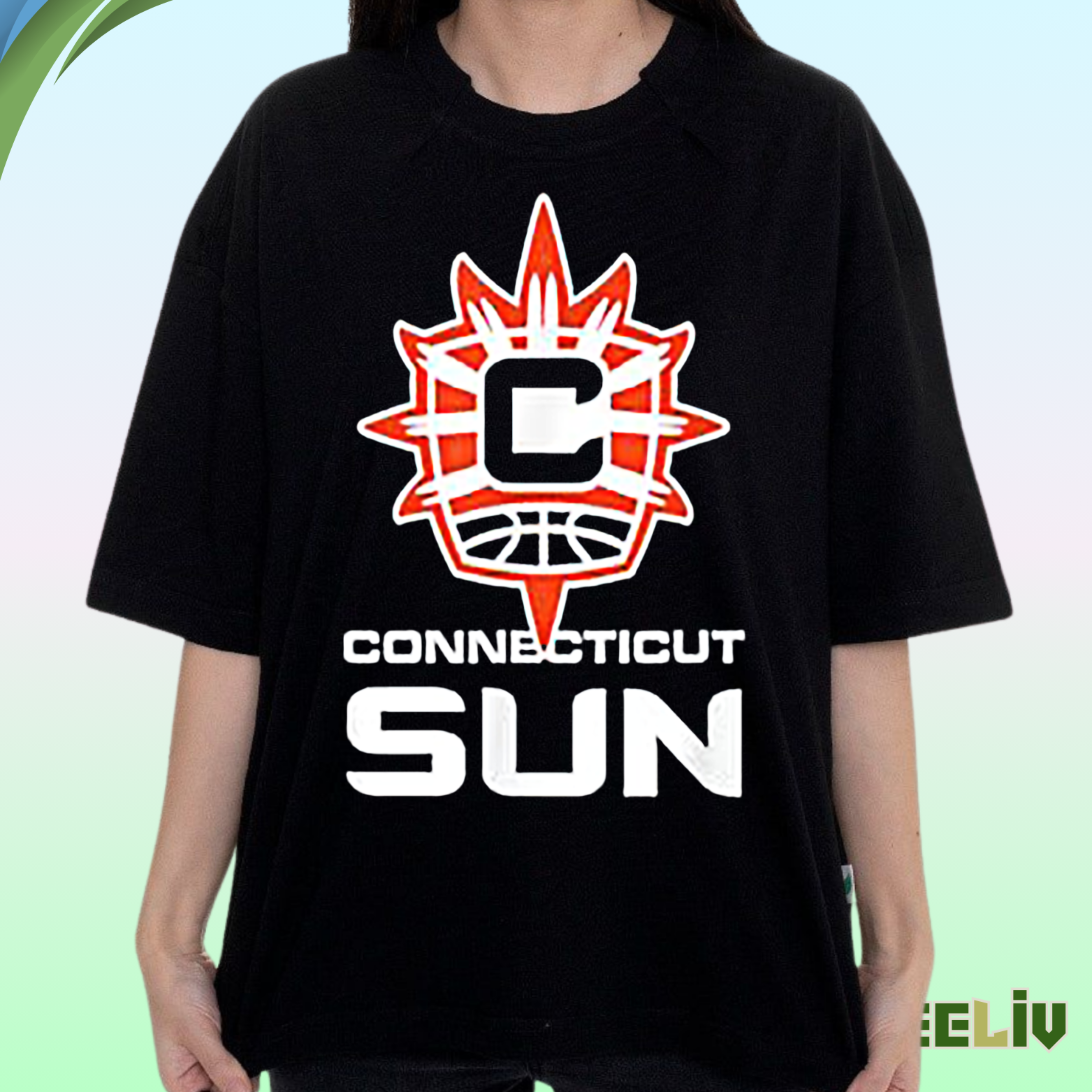 Connecticut Sun Basketball Tshirt - Bold Team Logo Graphic Tee For Wnba Fans