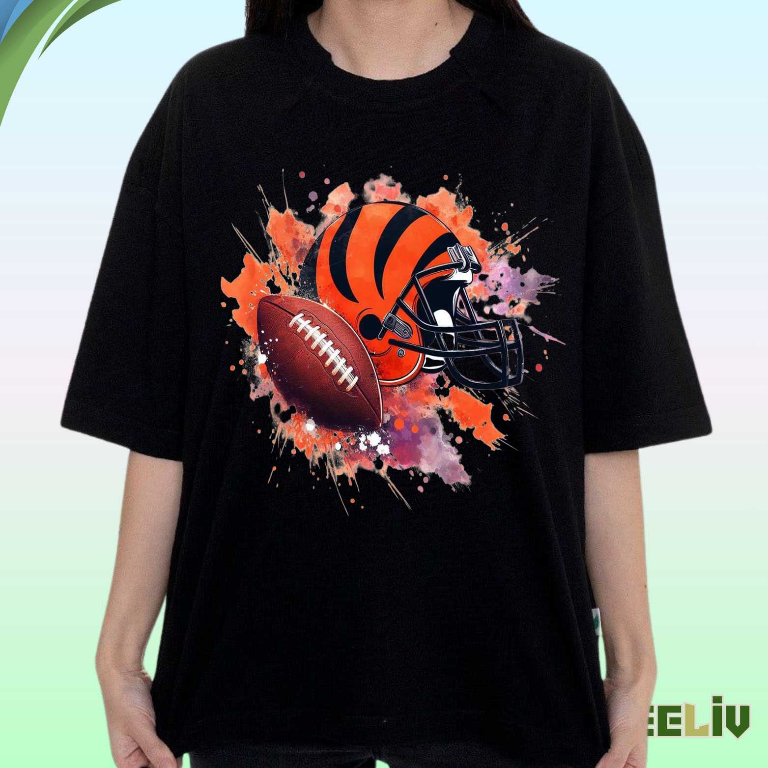 Bengal Blitz Tee – Explosive Football Energy Shirt