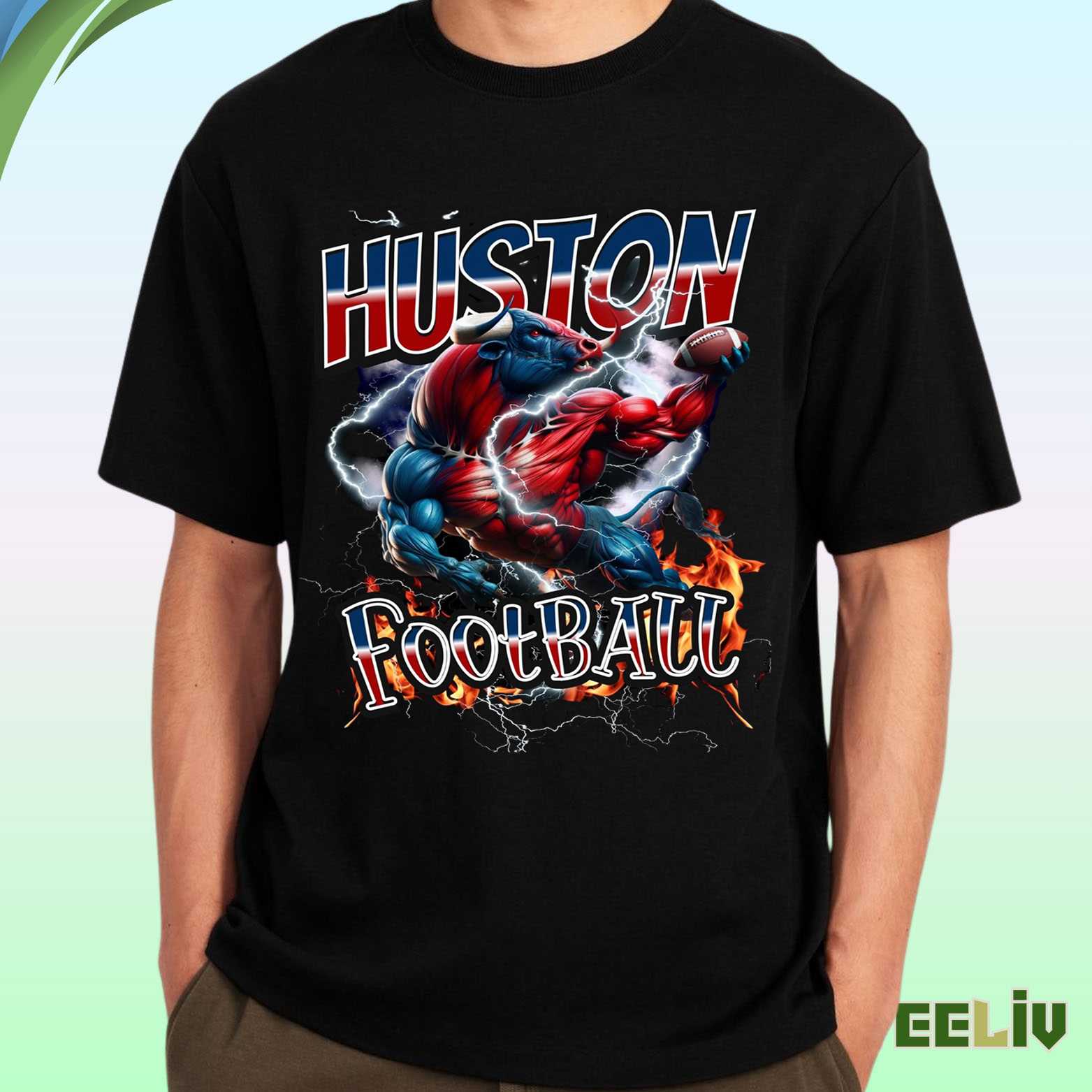 Chicago Football Shirt – Nfl Inspired Bear Power Graphic Tee