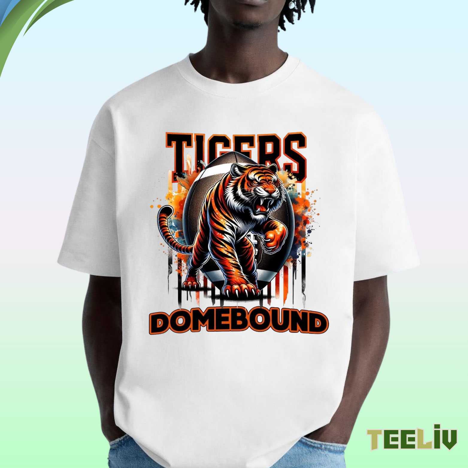 Tigers Domebound Shirt – Fierce Football Playoff Run Fan Tee