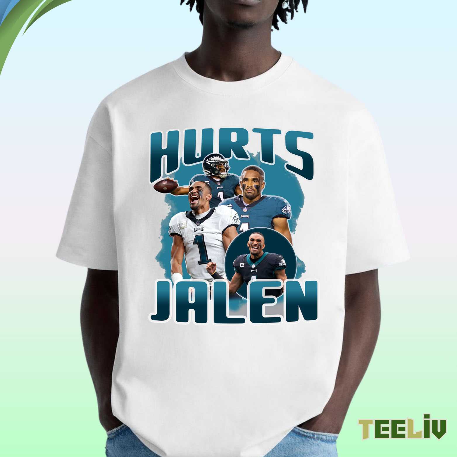 Jalen Hurts Tee – Philadelphia Football Star Graphic Shirt