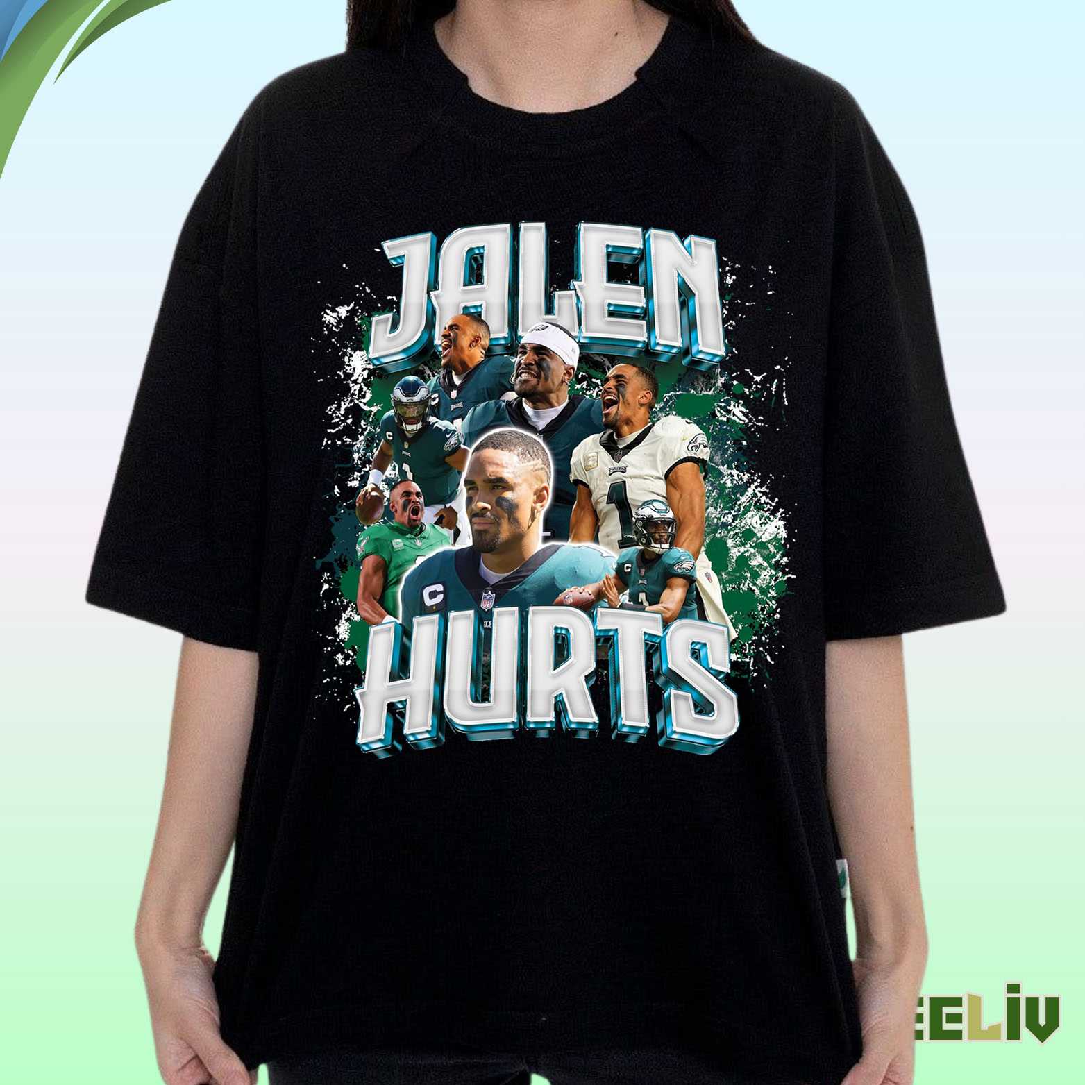 Jalen Hurts Tshirt – Bootleg Vintage Tee