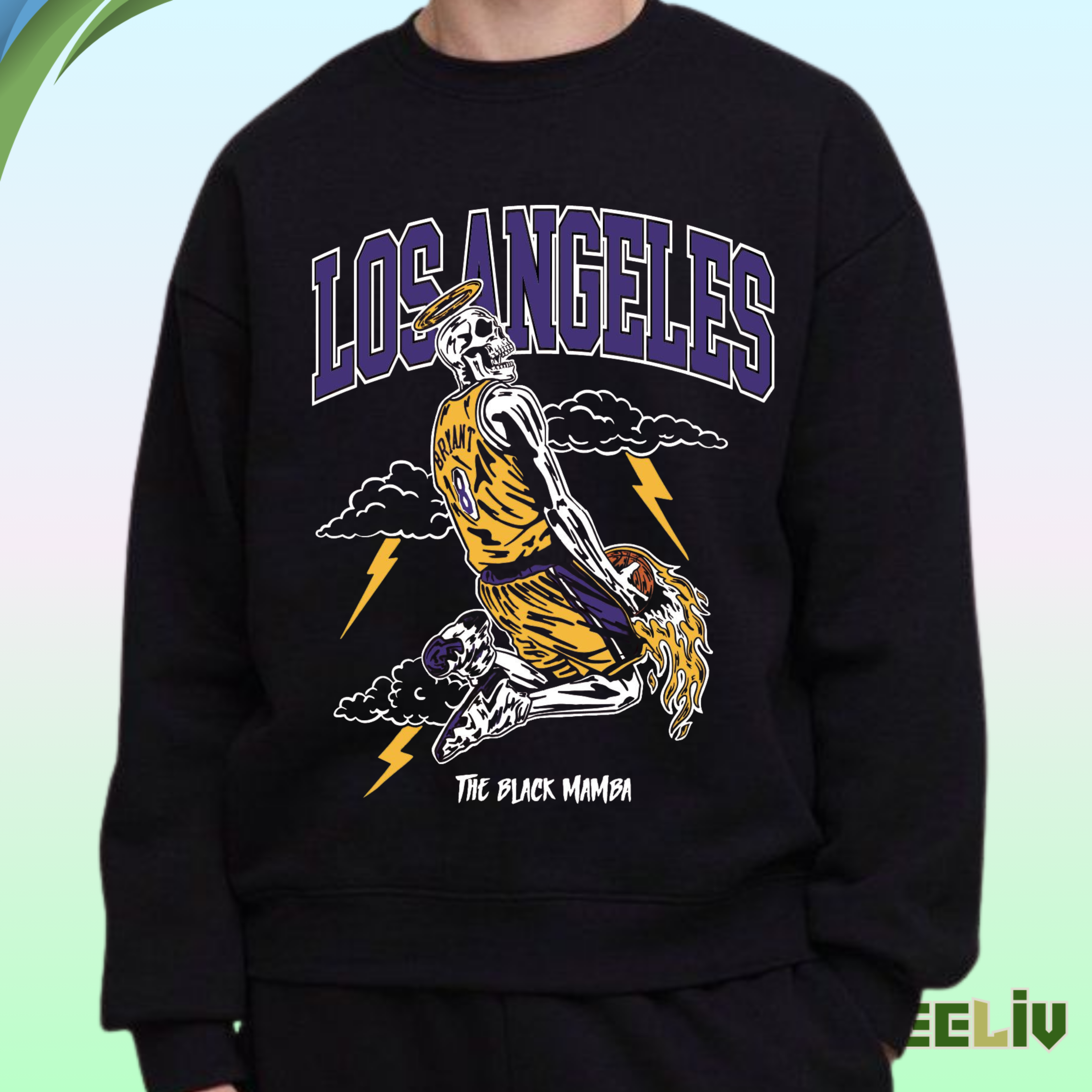 Los Angeles Black Mamba Sweatshirt - Eternal Legend