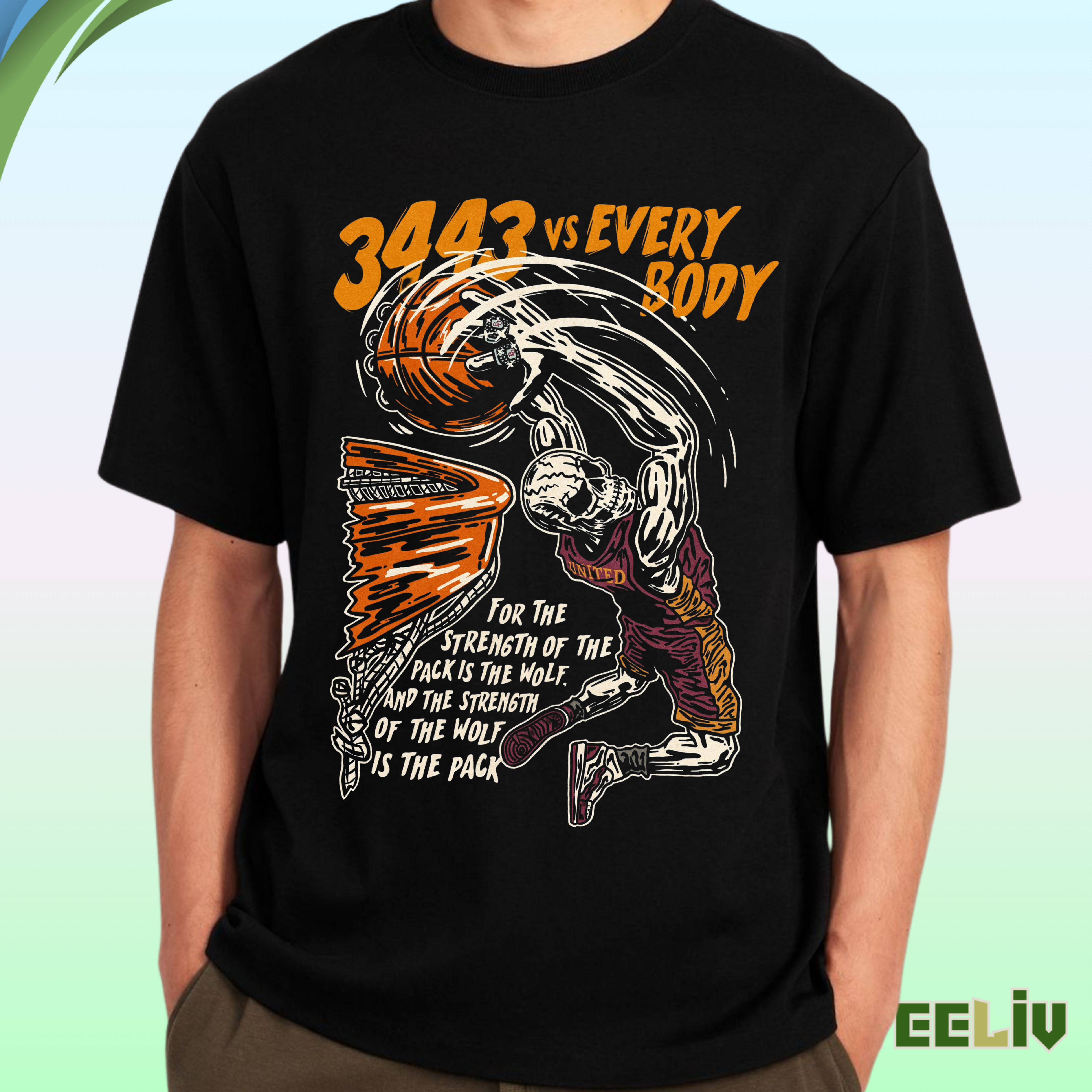 3443 Vs Everybody United Pack Tee