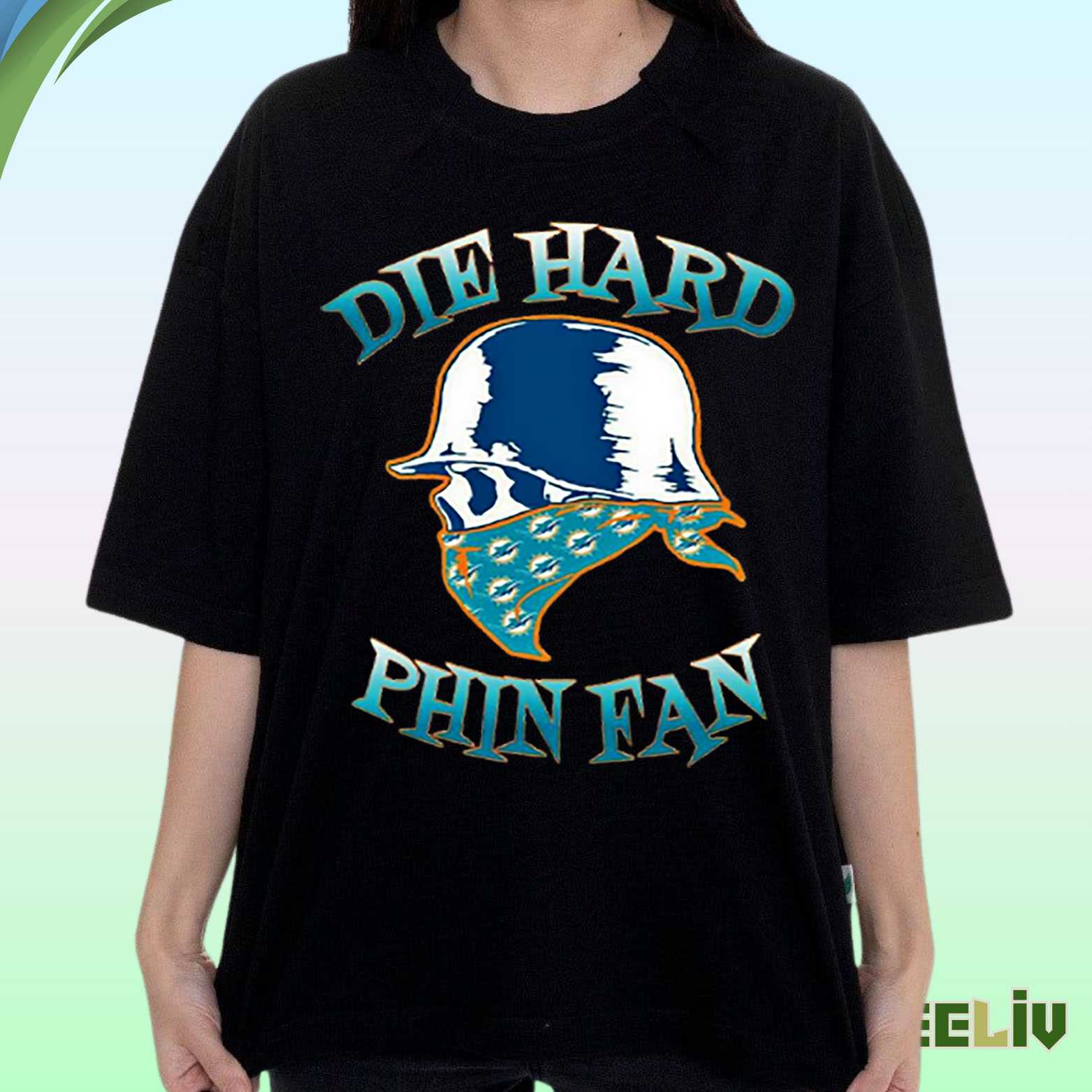 Diehard Phin Spirit T Shirt – Hardcore Dolphin Fan Graphic Tee