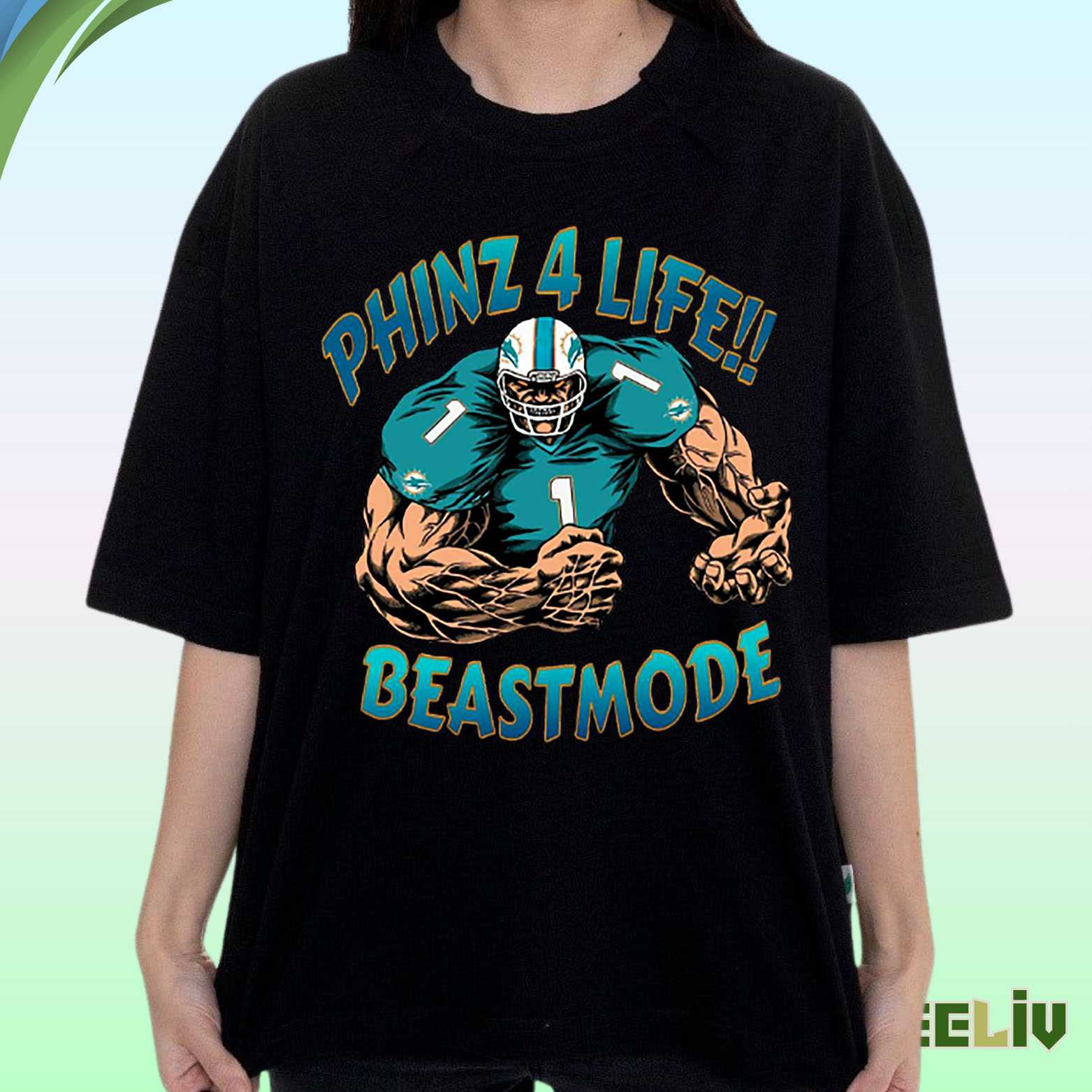 Phinz 4 Life T Shirt – Beastmode Miami Football Fan Graphic Tee