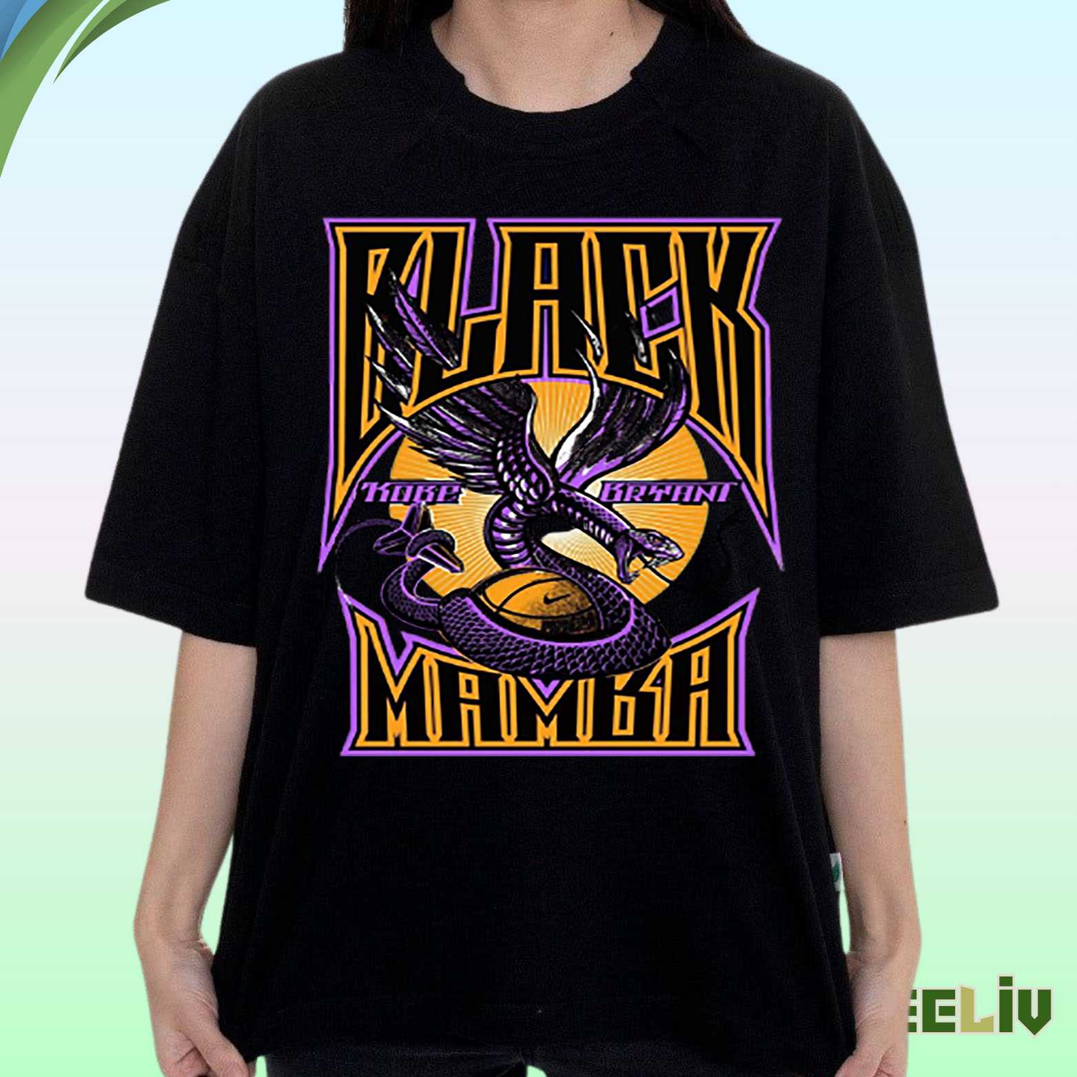 Black Mamba T Shirt – Kobe Bryant Tribute Graphic Tee