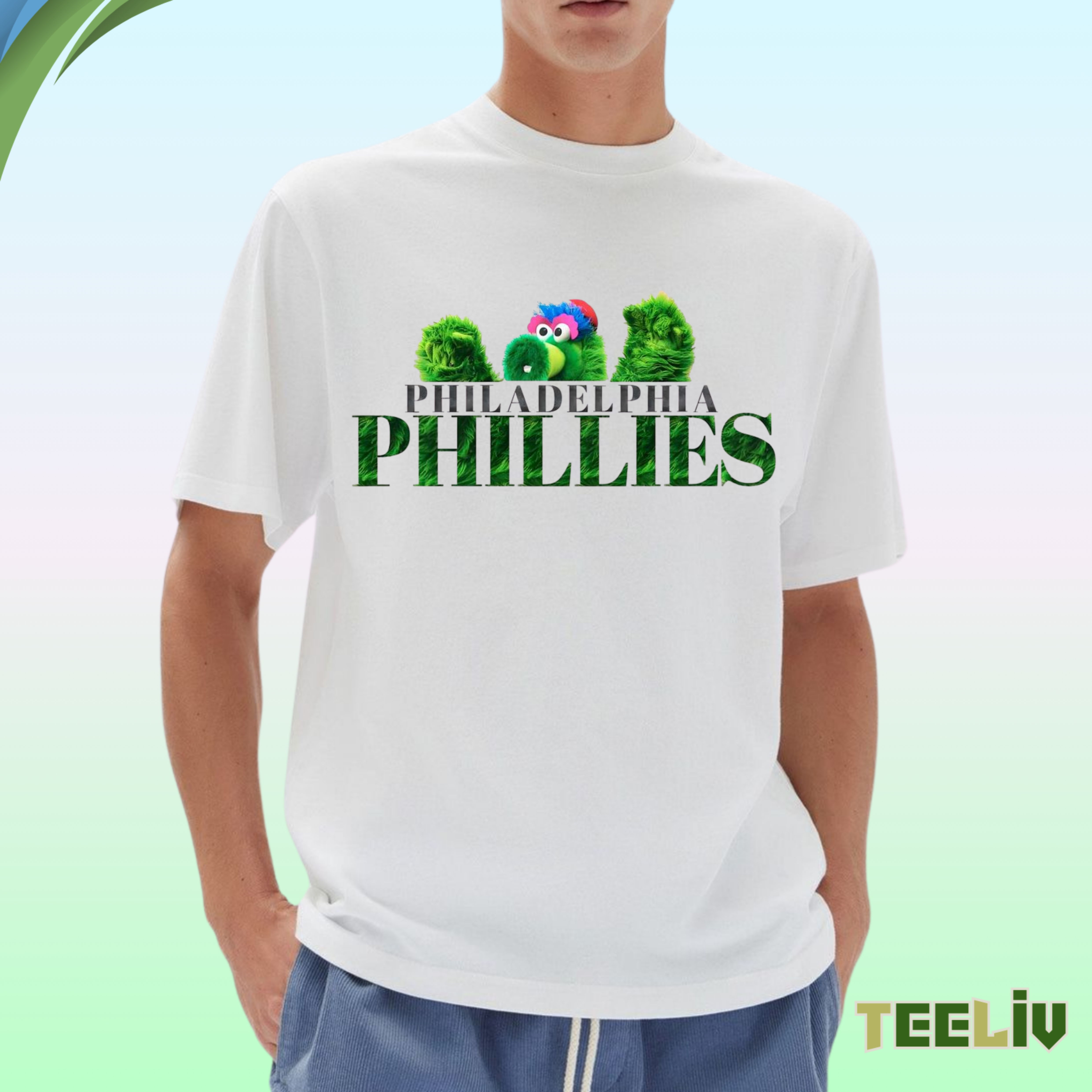 The Philadelphia Phillies Tee Phanatic Mascot T Shirt