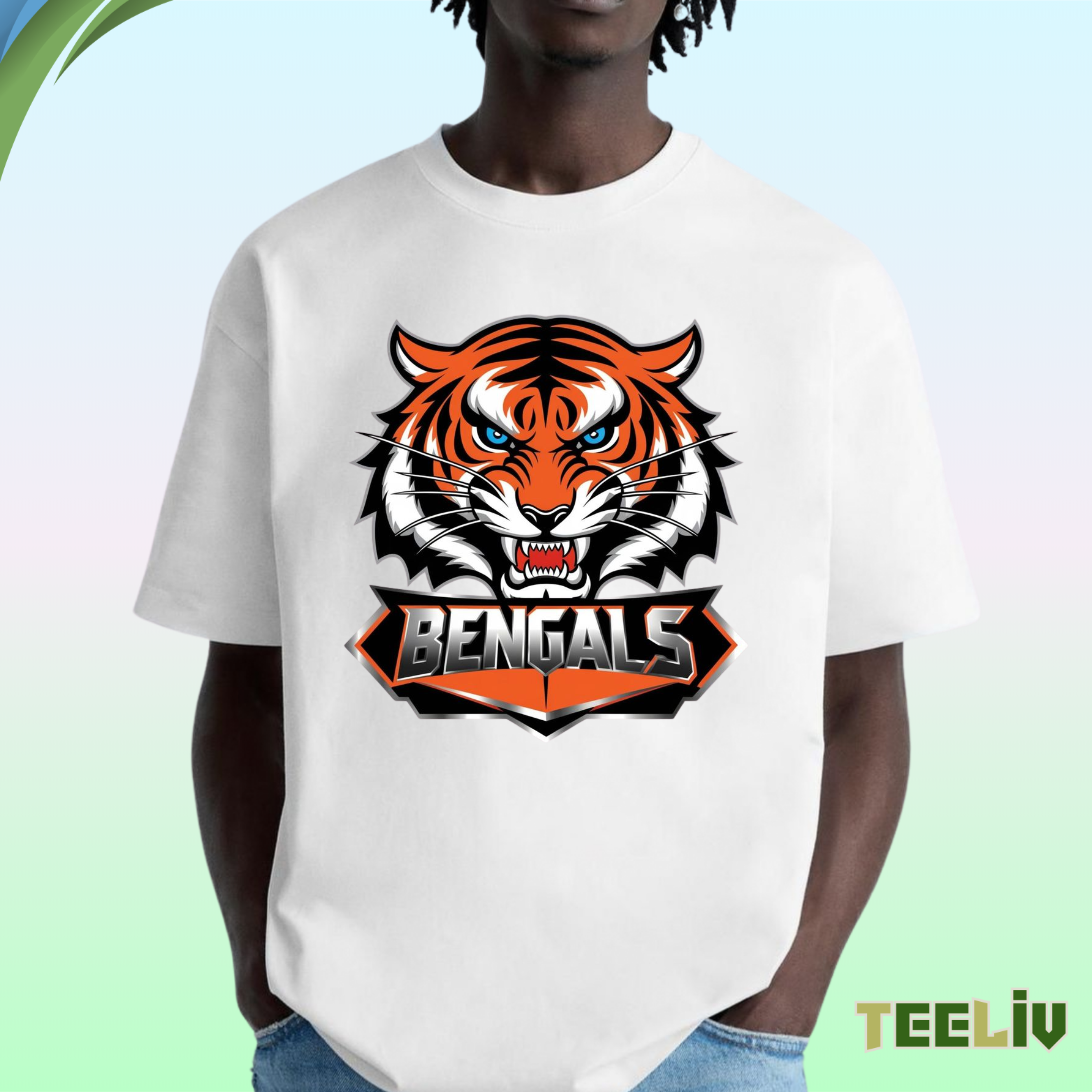 Bengal Tiger Roar Tee - Fierce Graphic Shirt