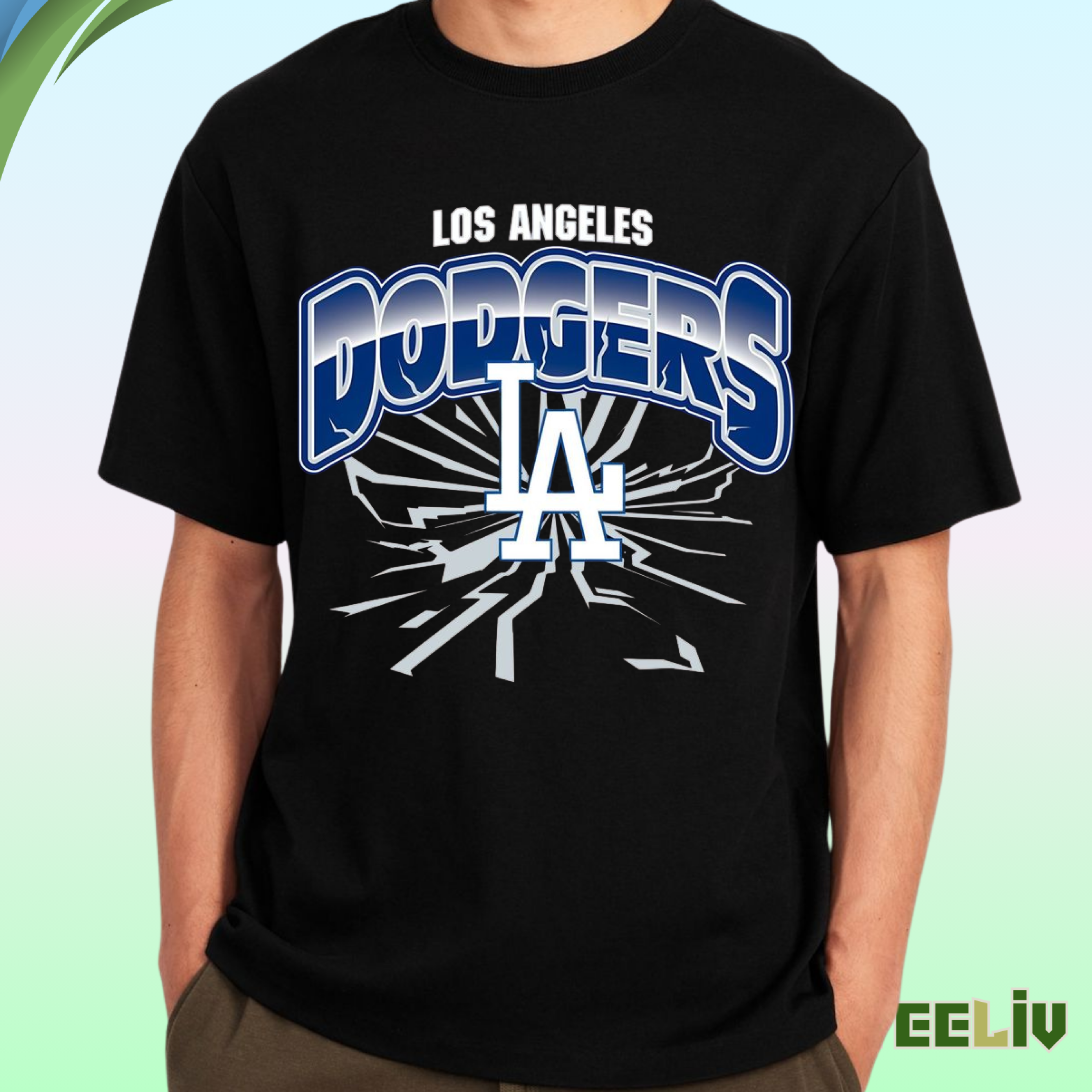 The Los Angeles Dodgers Shirt - Smash Effect 2025 Merch