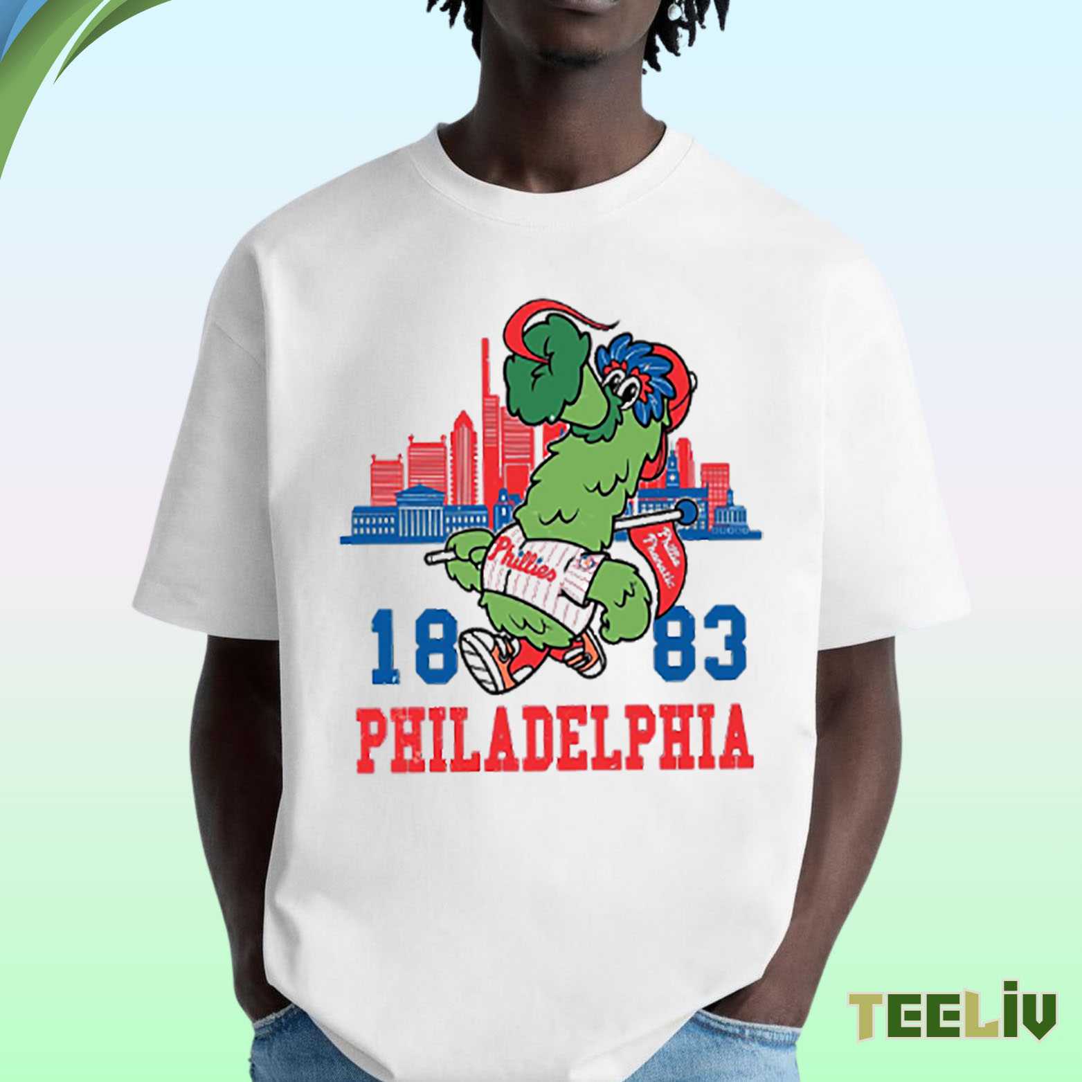 Philadelphia Phillies Mascot Shirt - Philly Phanatic 1983 Unisex Tee
