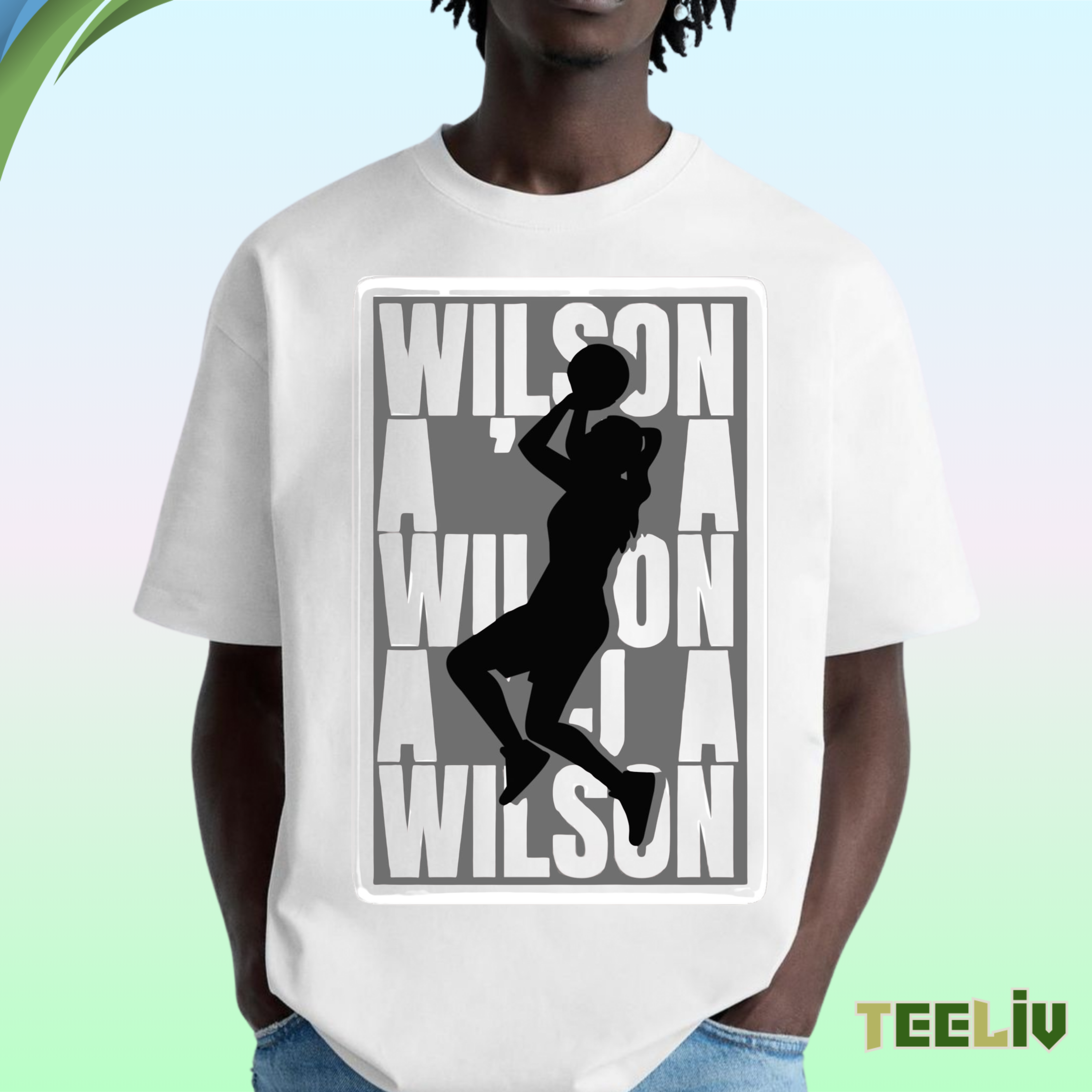 A’ja Wilson Basketball T Shirt - Wnba Superstar Tribute Tee