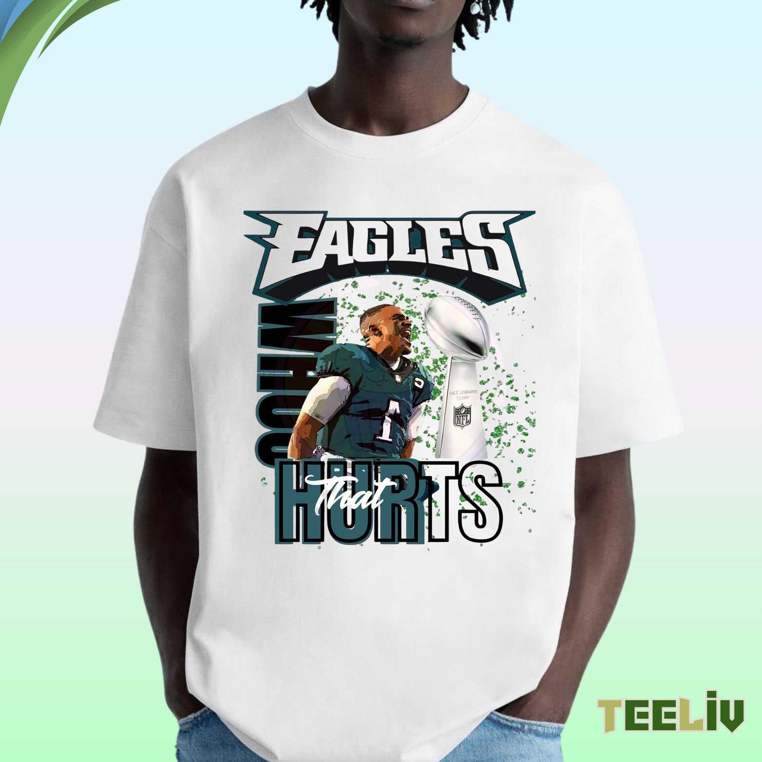 Eagles That Hurts T Shirt - Jalen Hurts Fan Apparel