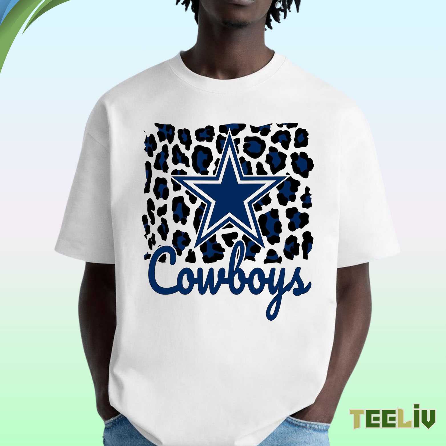 Dallas Cowboys Dripping Star Tee - Cowboys Fan Apparel