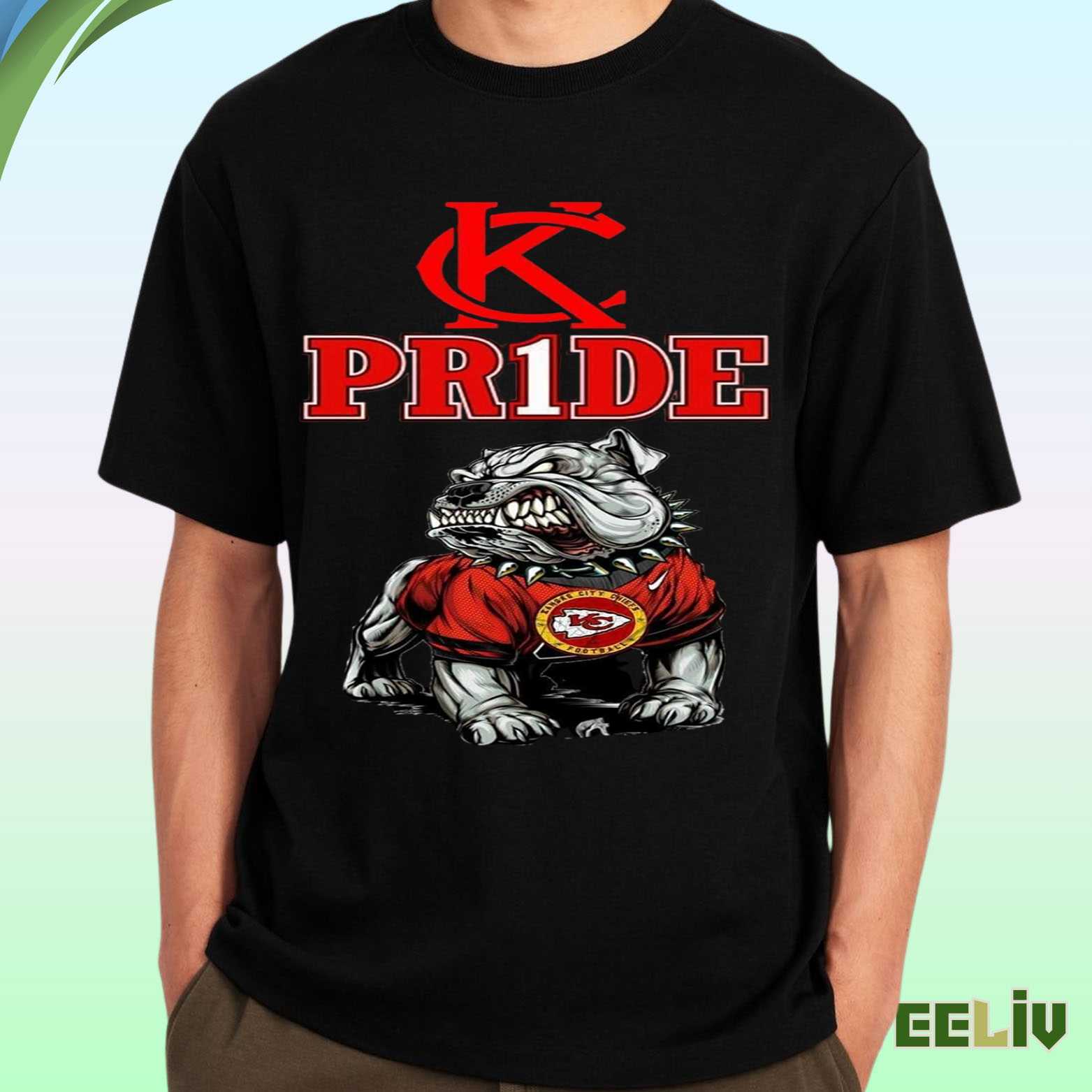 Bulldog Pride Graphic Tee – Fierce Kc Football Spirit Shirt