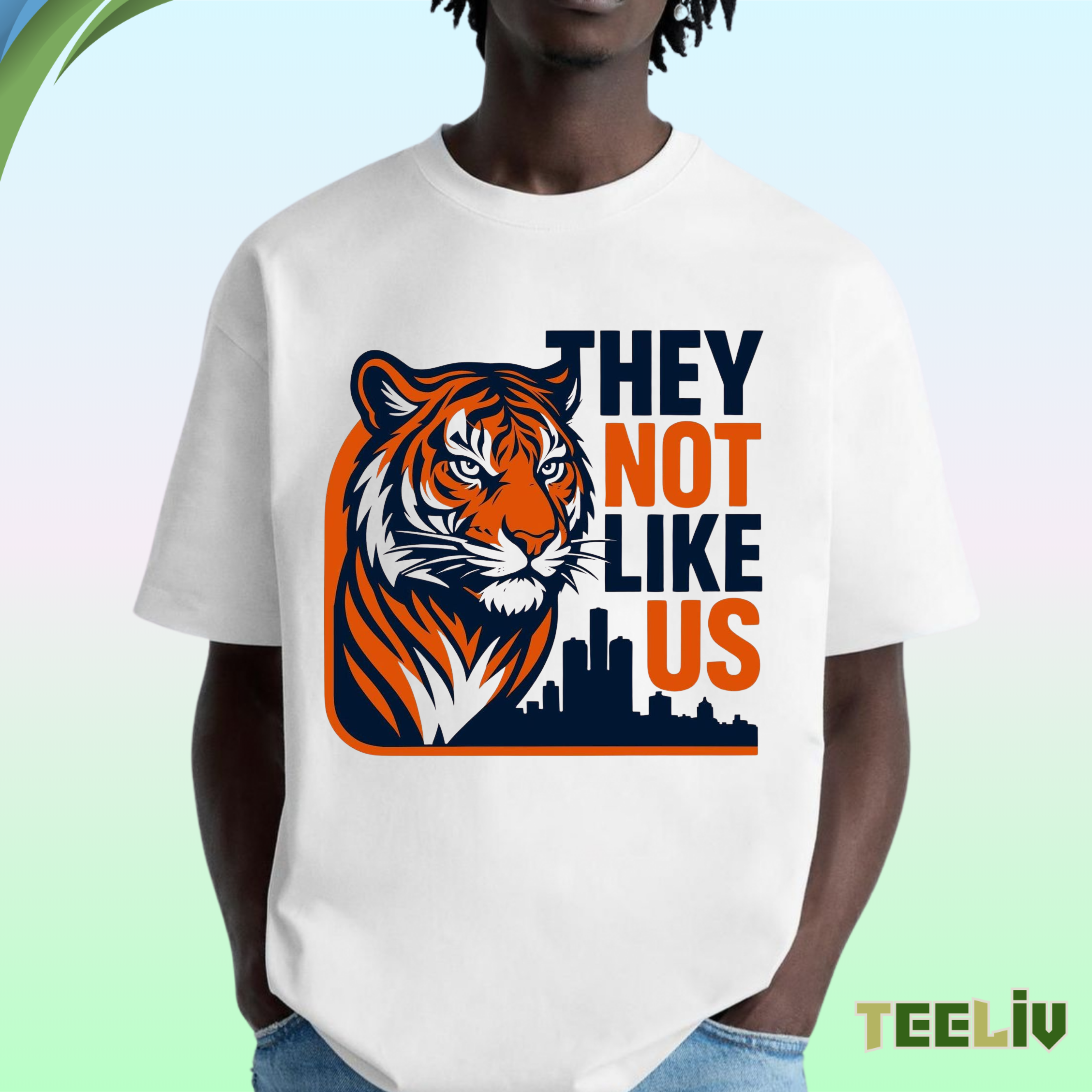 They Not Like Us Tiger Shirt - Fierce Jungle King & Urban Pride Graphic Tee