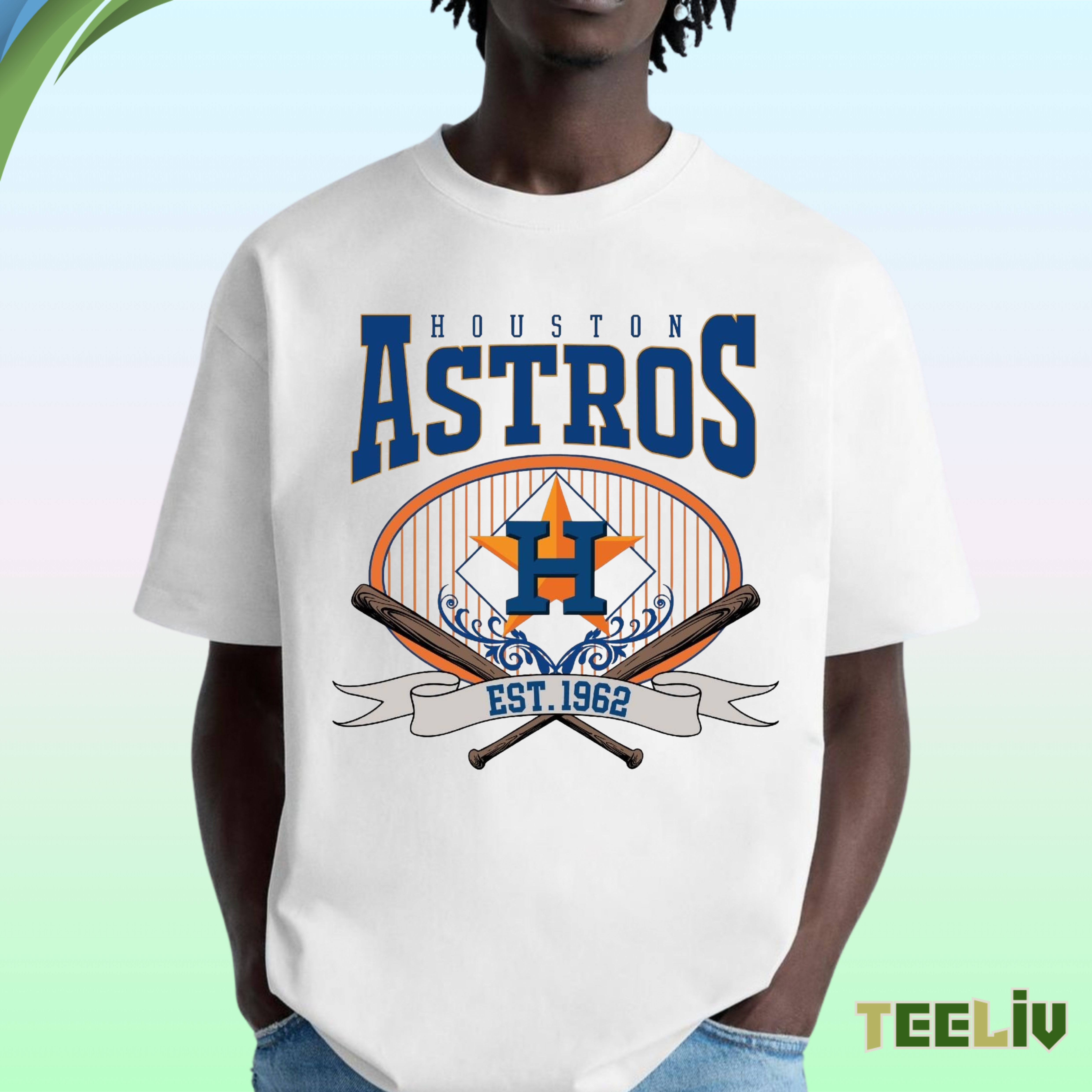 Houston Astros Baseball T Shirt - Vintage Legacy Design & Est