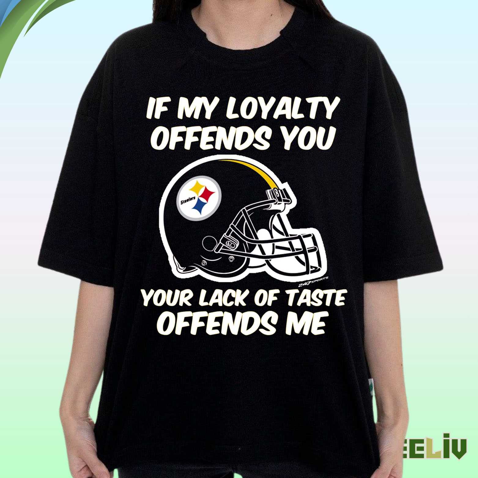 Loyalty Offends You Graphic Tee – Bold Pittsburgh Football Pride Shirt