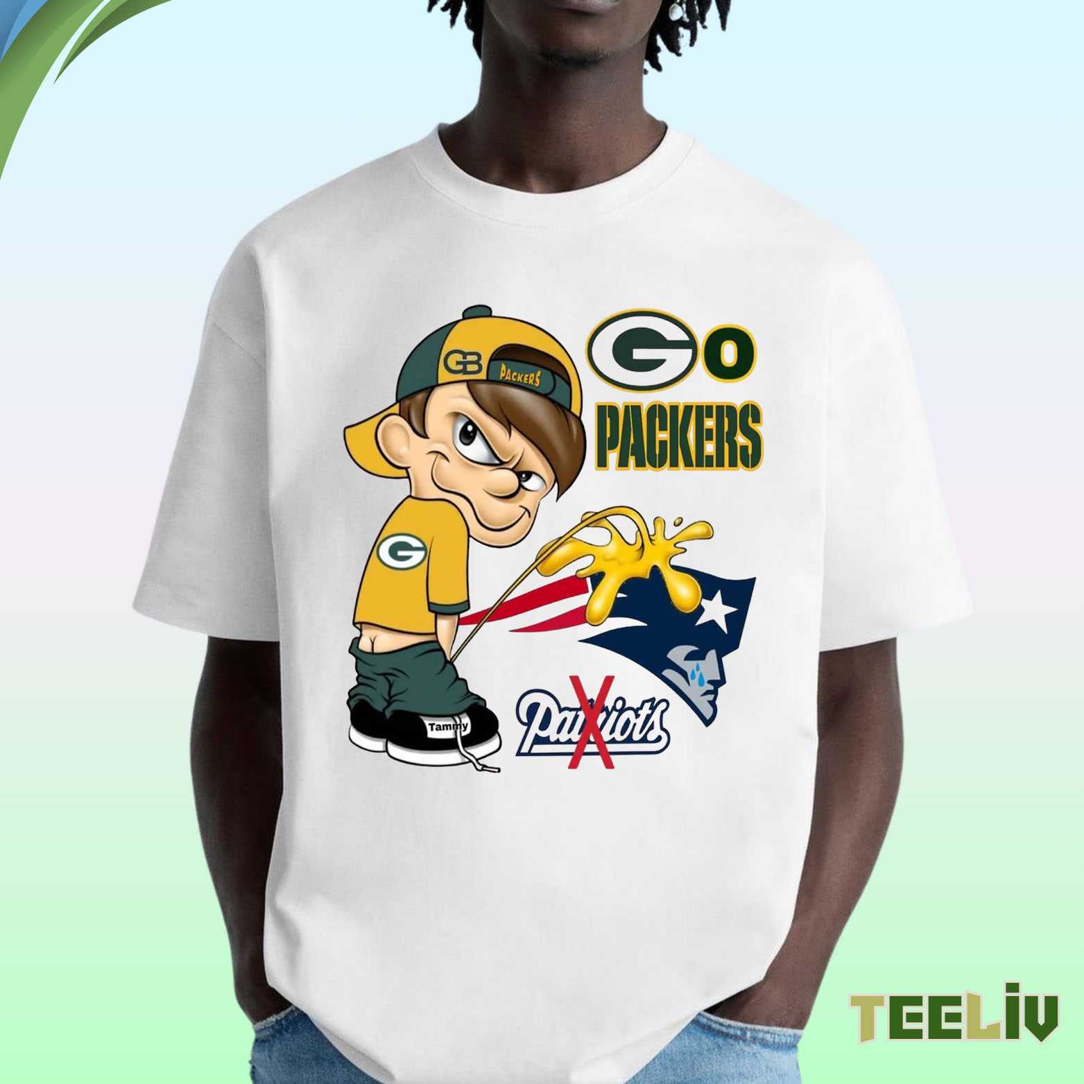 Green Bay Packers Rivalry T Shirt - Unisex Nfl Football Graphic Tee