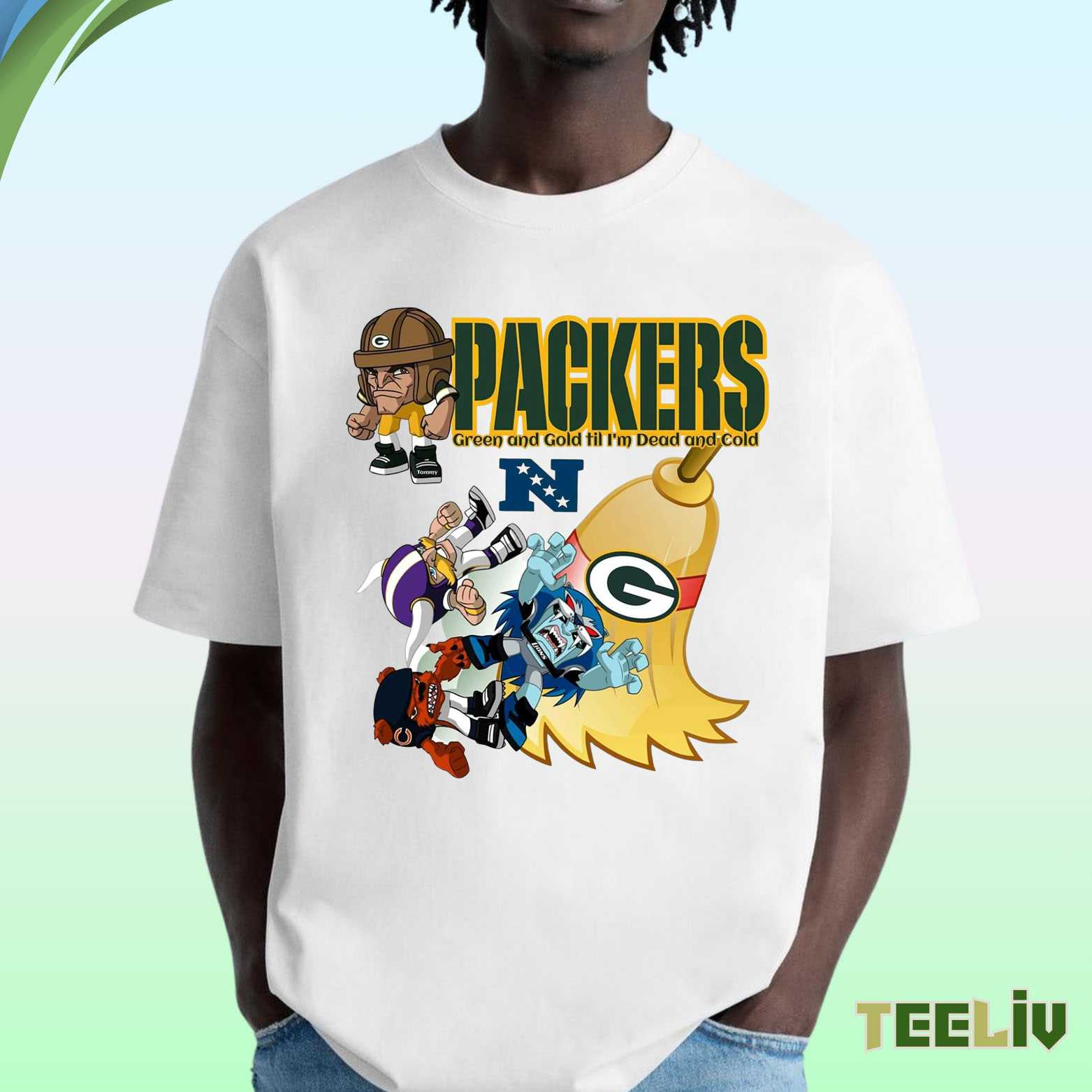 Green Bay Packers T Shirt - Funny Nfl Rivalry Graphic Unisex Tee