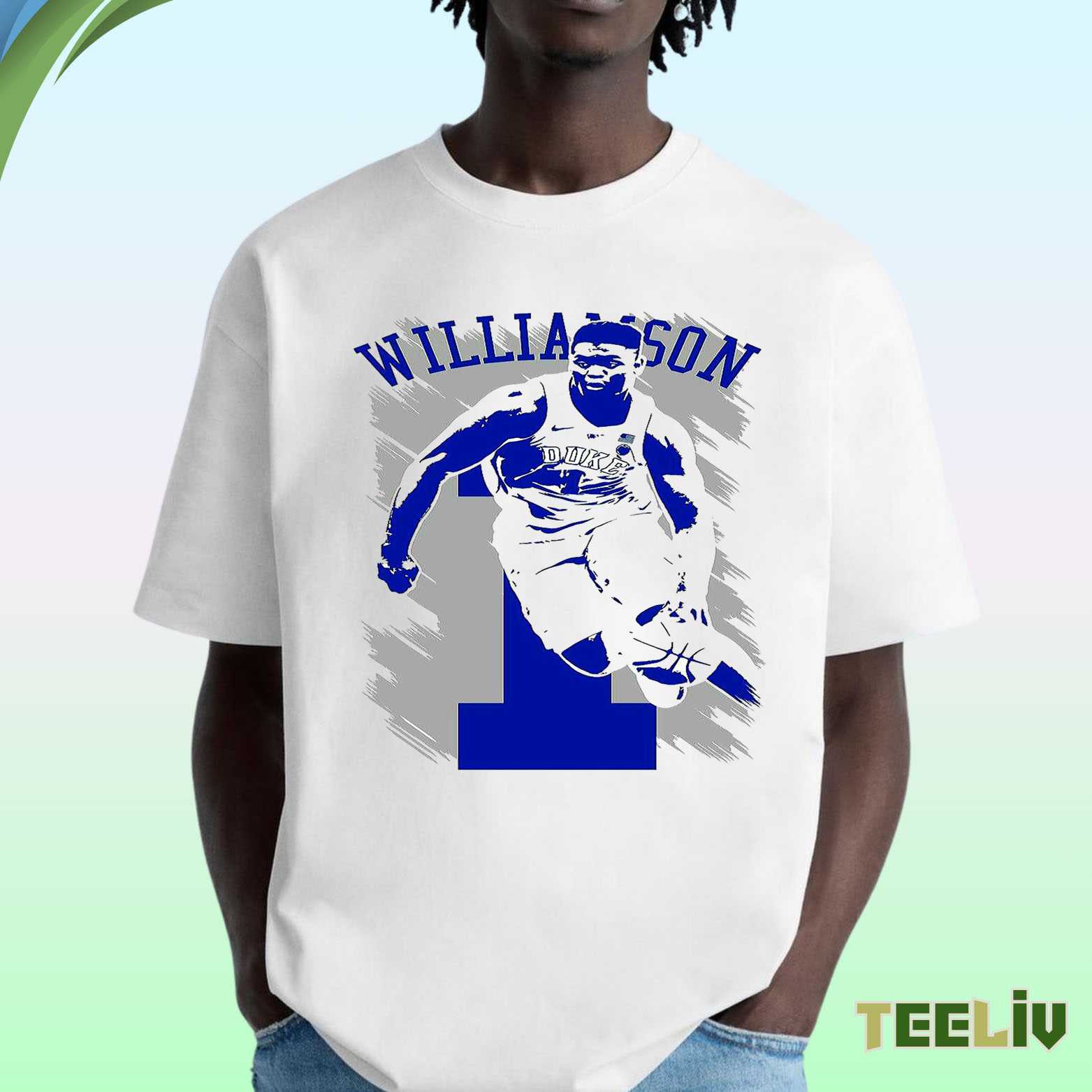 Williamson College Basketball Graphic Tee – Dynamic Player Spirit Shirt