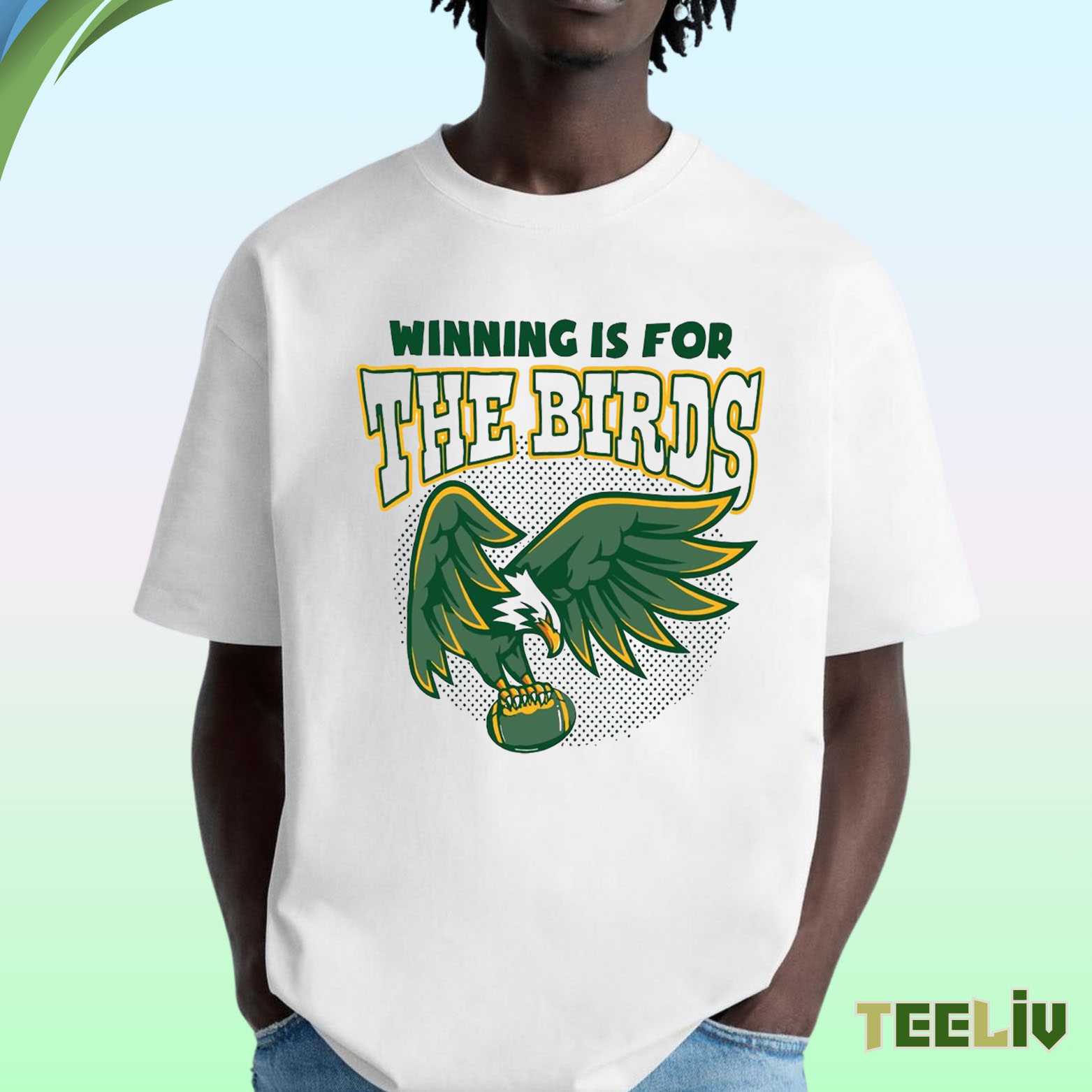 Green Bay Packers T Shirt - Winning Is For The Birds