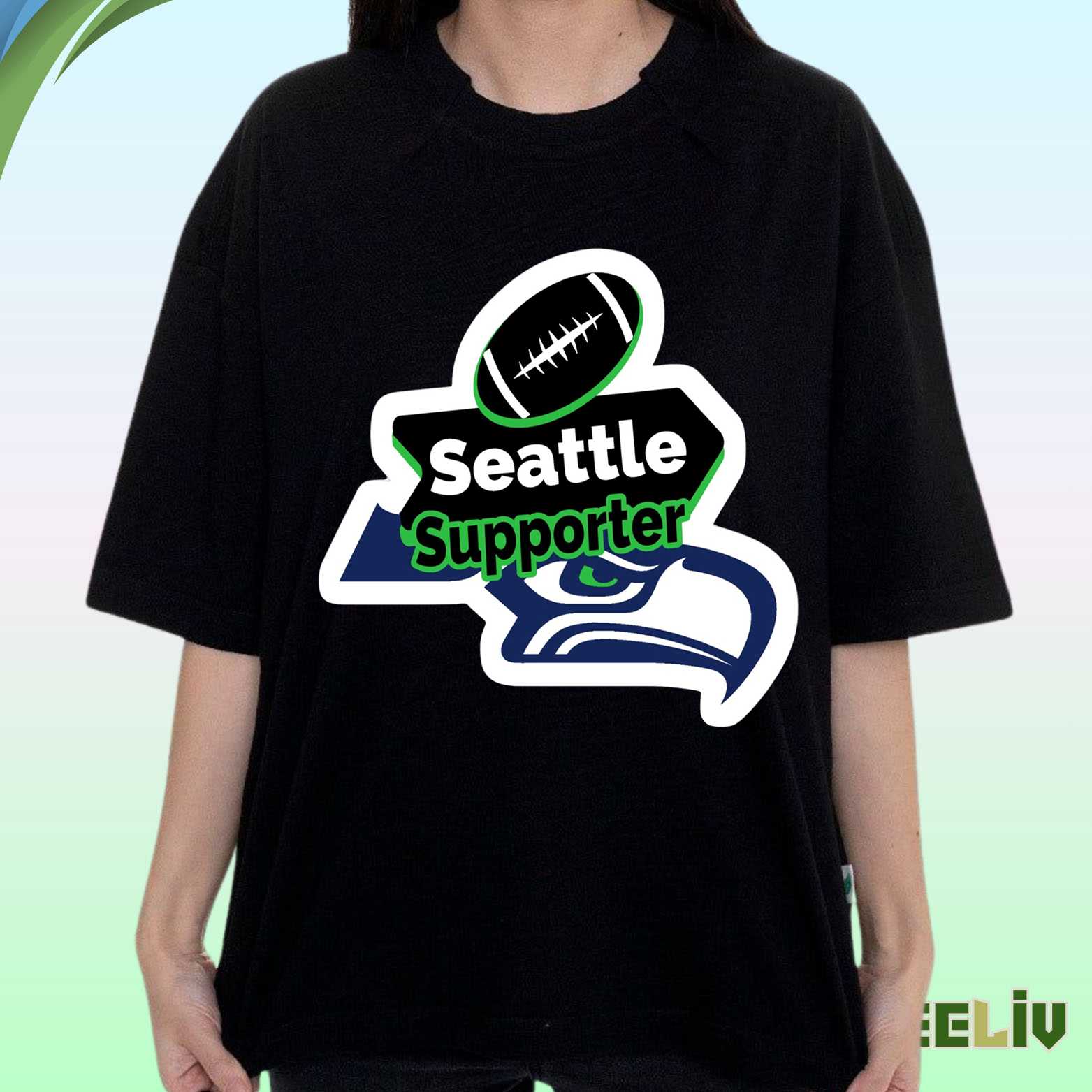 Seattle Seahawks Supporter T Shirt – Loyal Nfl Football Fan Tee
