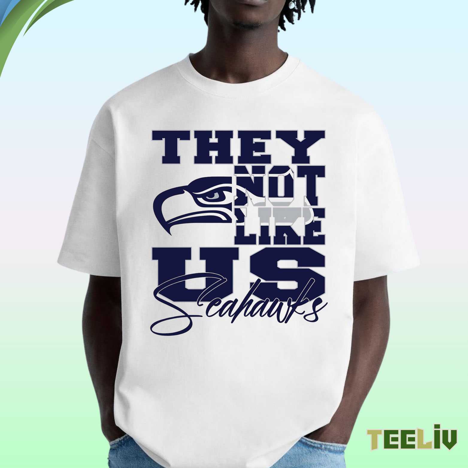 Seattle Seahawks T Shirt - They Not Like Us Tee