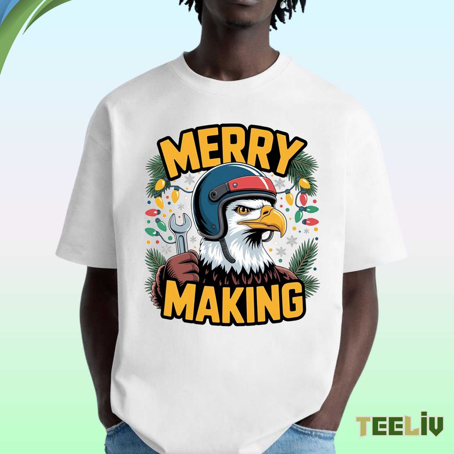 Merry Making T Shirt – Eagle Mechanic T Shirt