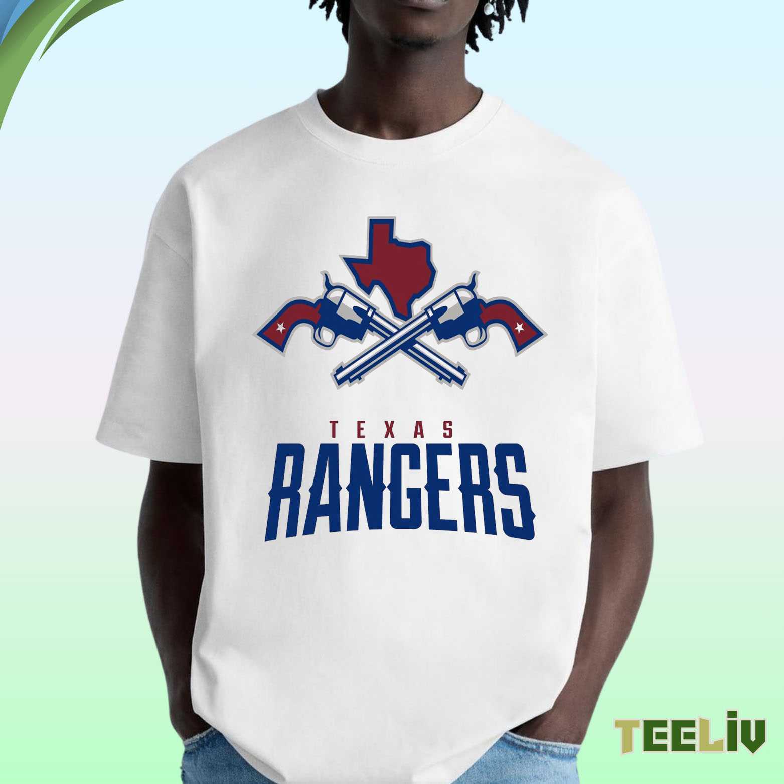 Texas Rangers Logo T Shirt – Classic Team Pride Tee