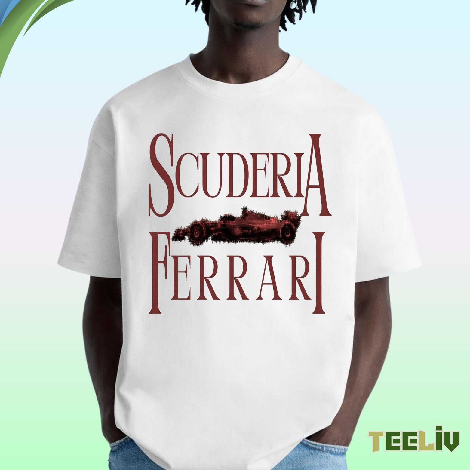 Scuderia Ferrari F1 T Shirt – Classic Formula 1 Racing Graphic Tee