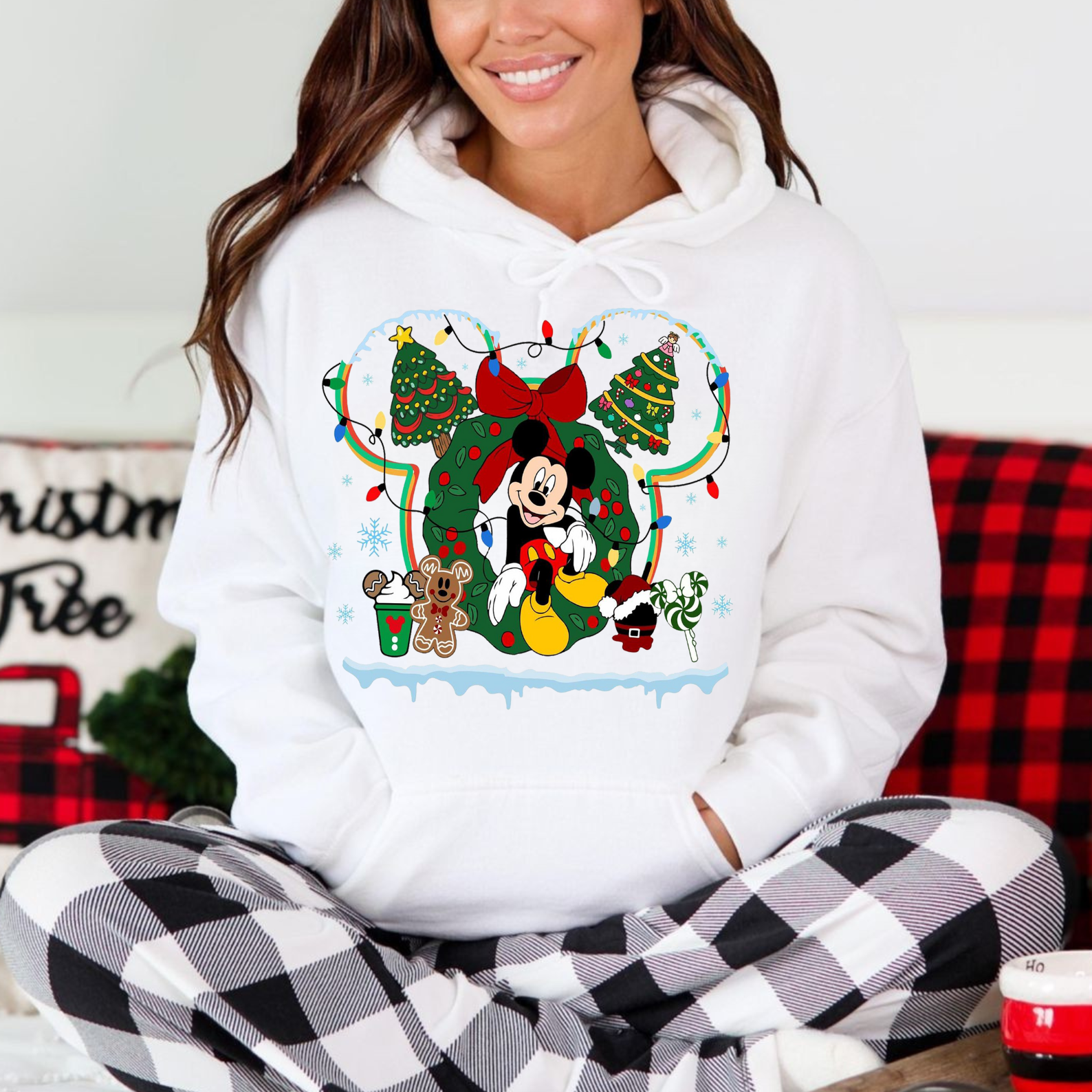 Essential For Disney Fans And Christmas Hoodie - Magical Holiday Hoodie