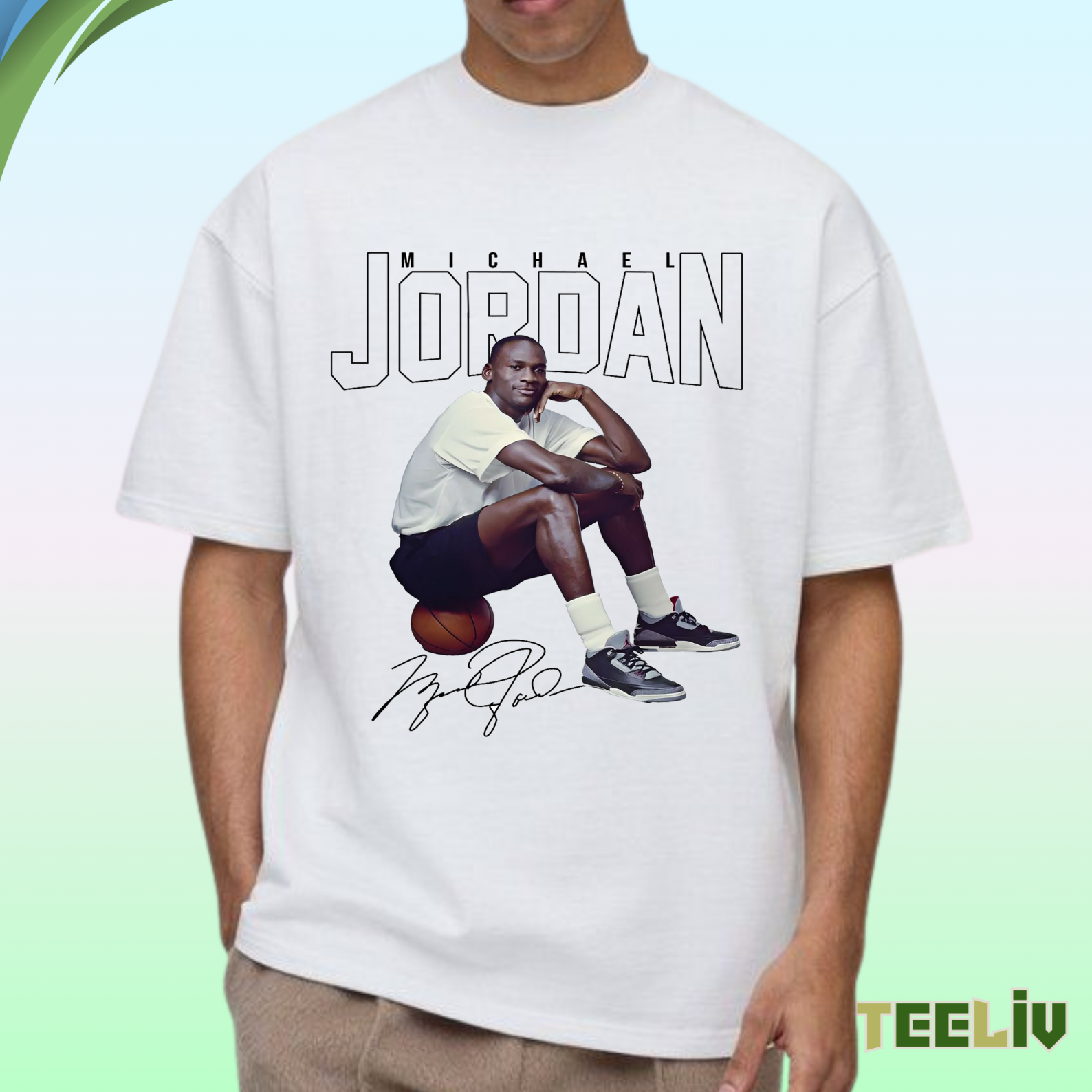 Michael Jordan Classic Tee – Vintage Basketball Icon Tribute Shirt