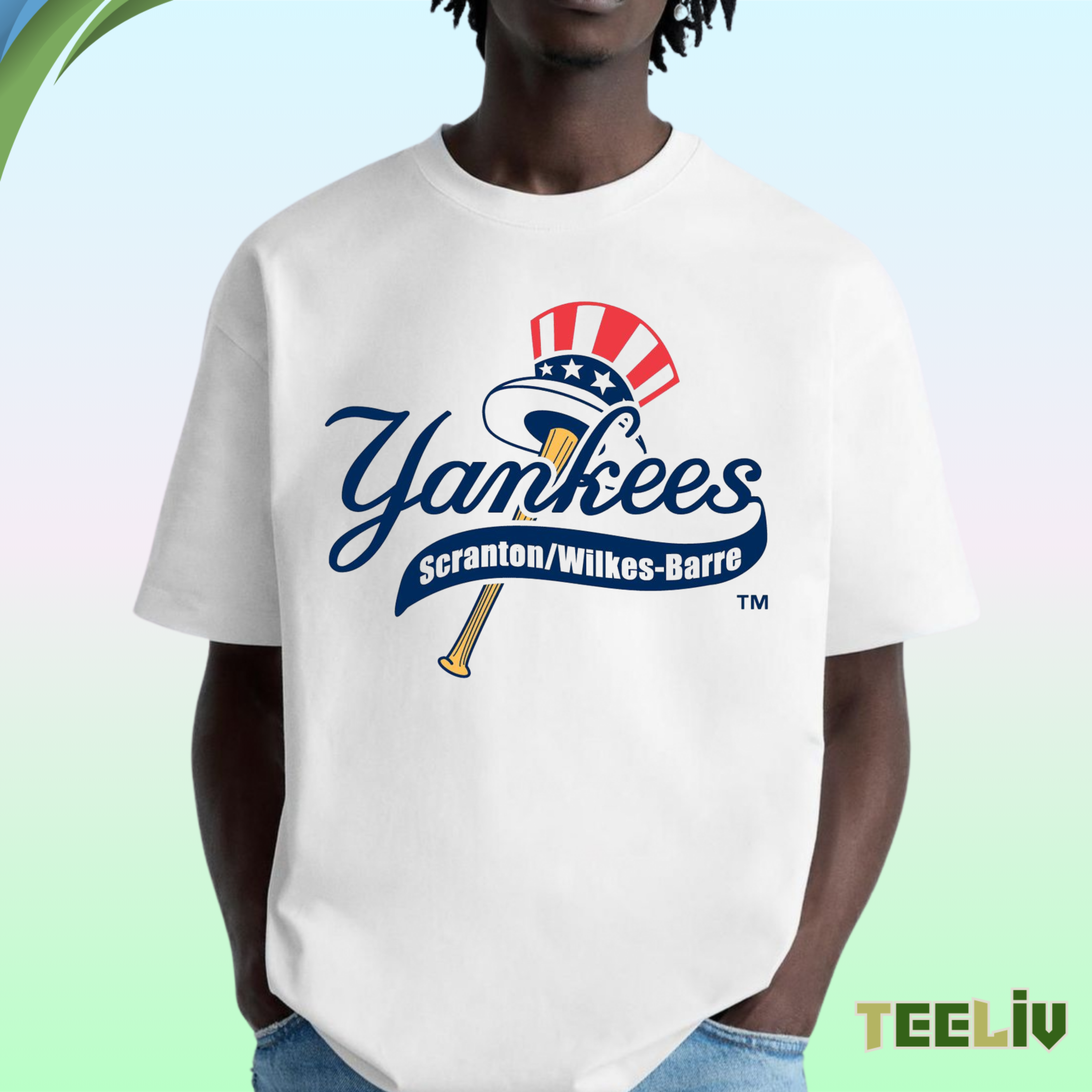 Scranton Wilkes Barre Yankees Tee – Triple A Baseball Team Spirit Shirt