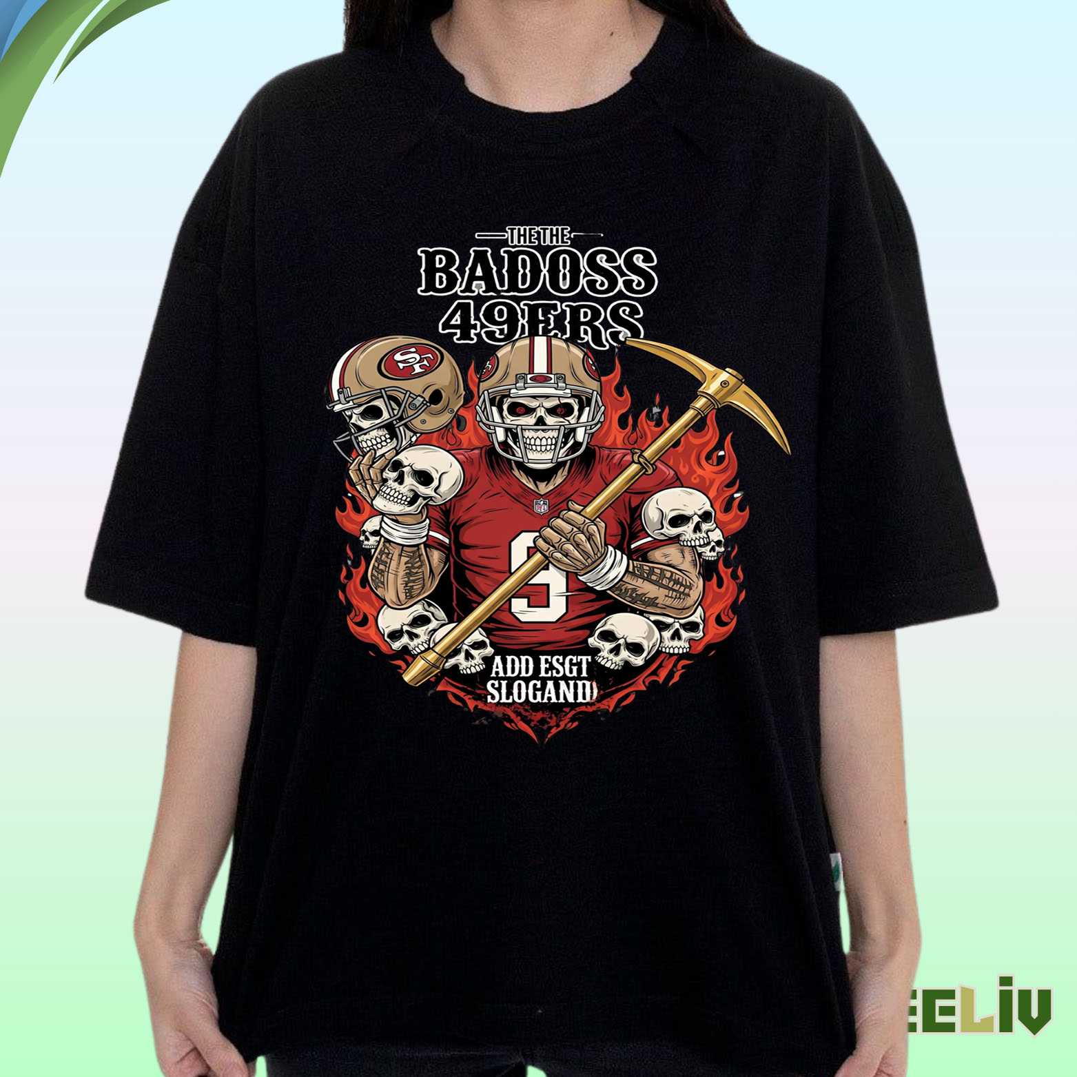 San Francisco 49ers T-Shirt - The Badass 49ers