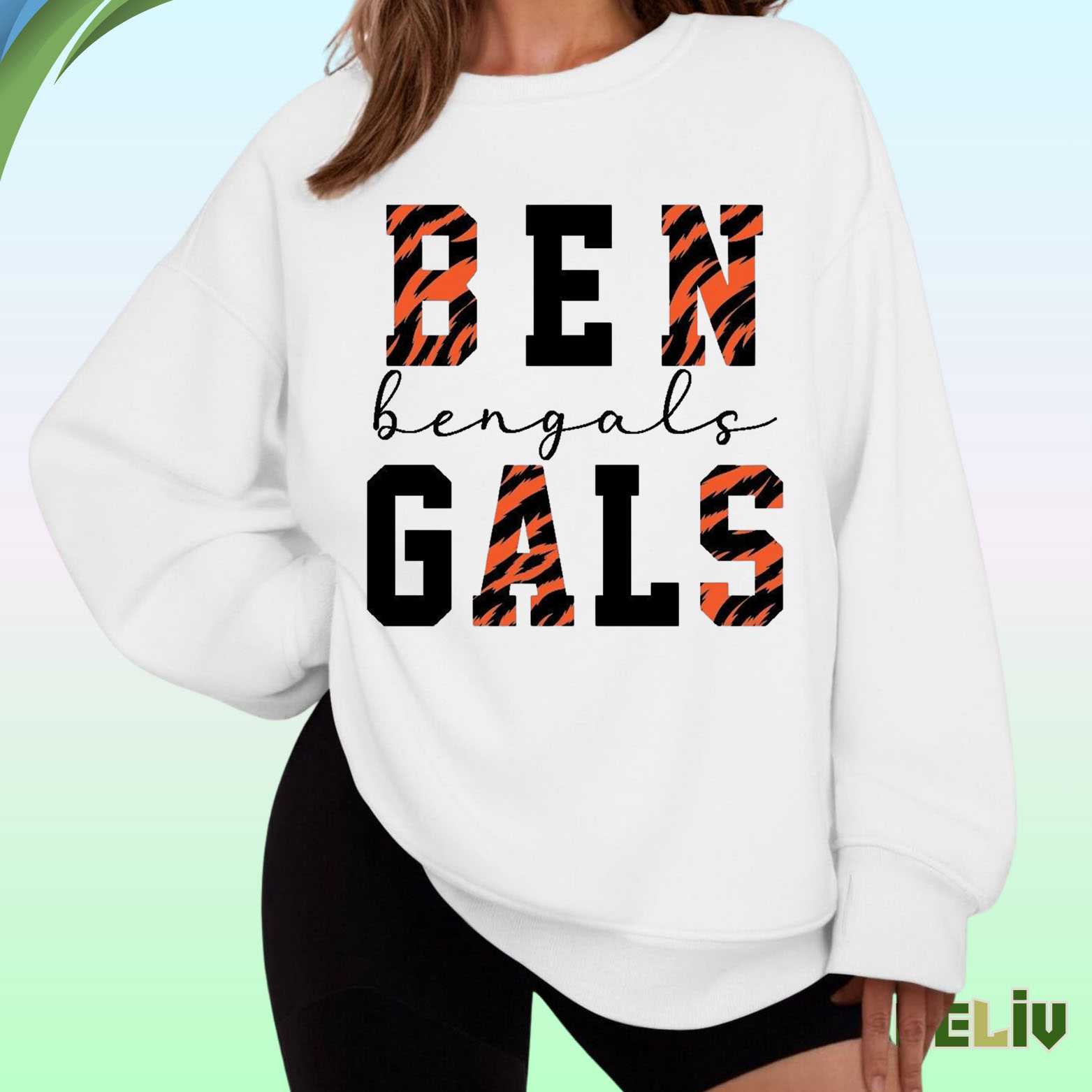 Cincinnati Bengals Sweatshirt - Tiger Stripe Fan