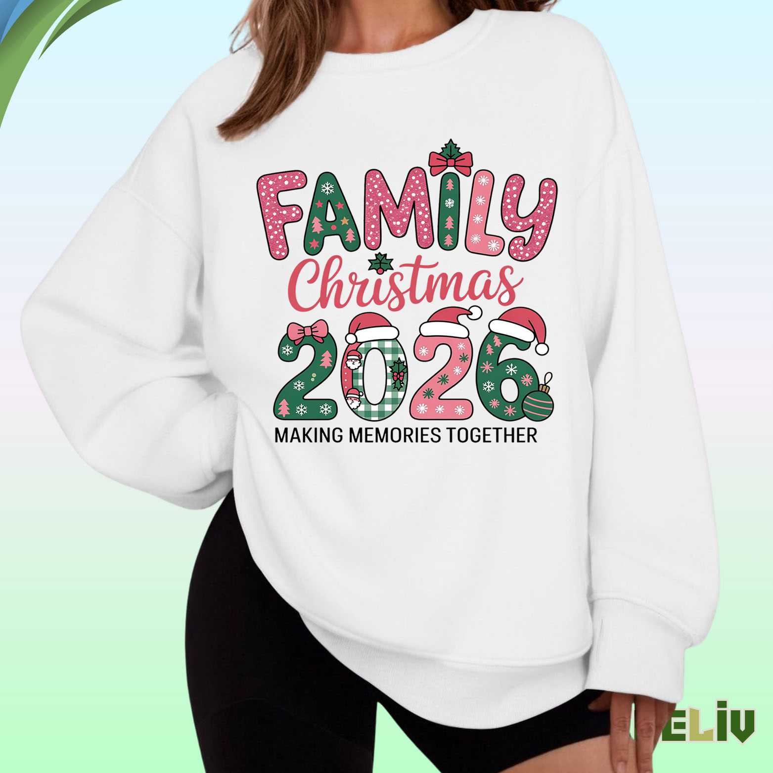 Family Christmas 2026 Crewneck - Making Memories Matching Sweatshirt