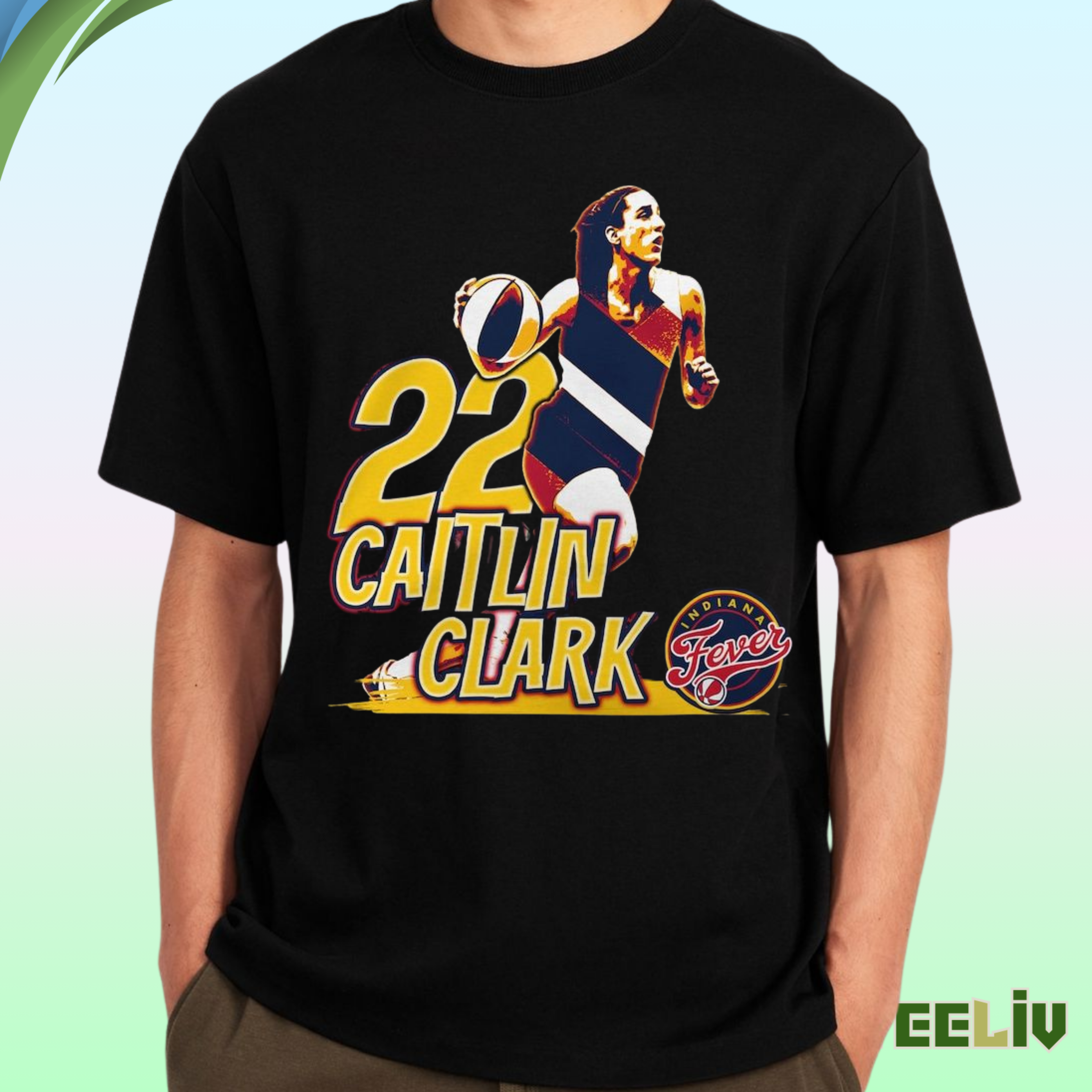 Caitlin Clark Tribute Tee – Indiana Fever Wnba Star
