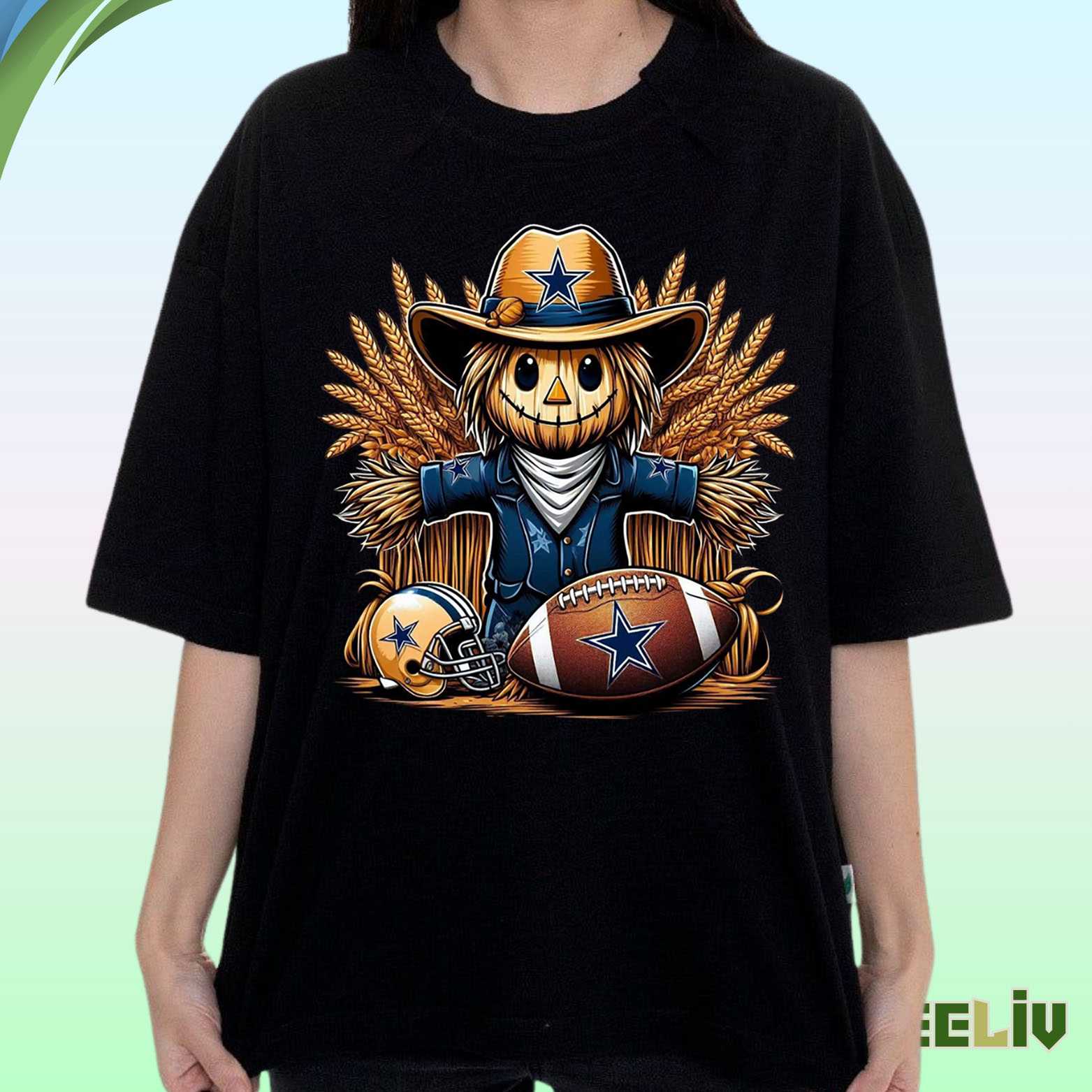 Dallas Cowboys Scarecrow T Shirt - Football Fan Merch