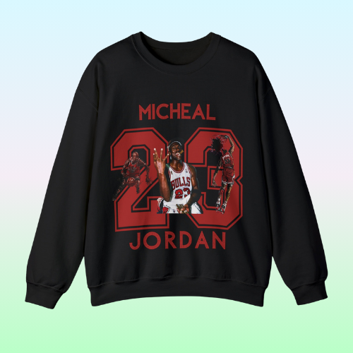 Michael Jordan 23 Sweatshirt – Vintage Chicago Bulls Basketball Crewneck