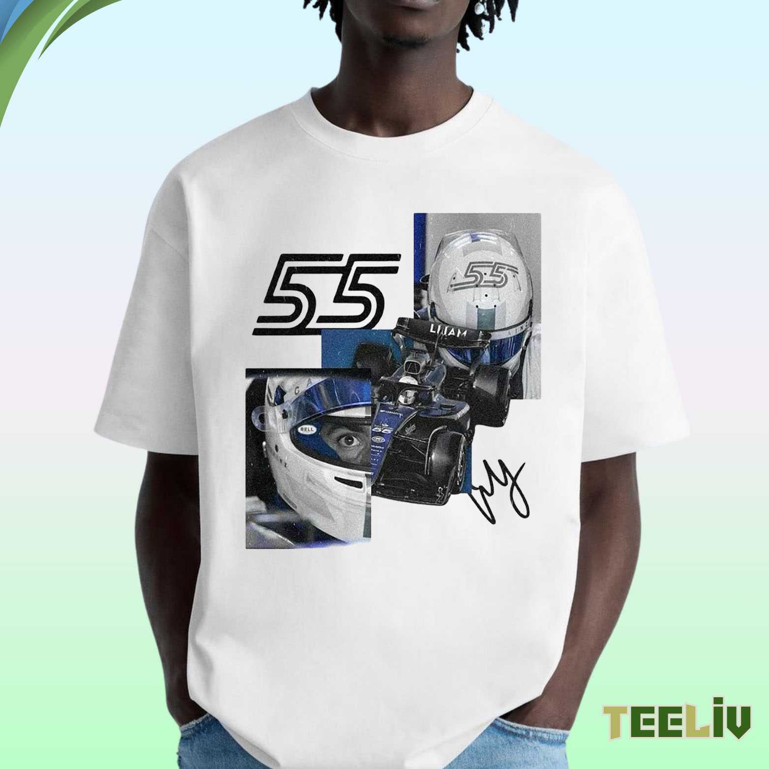 Liam Lawson F1 Racing T Shirt - Driver Merch
