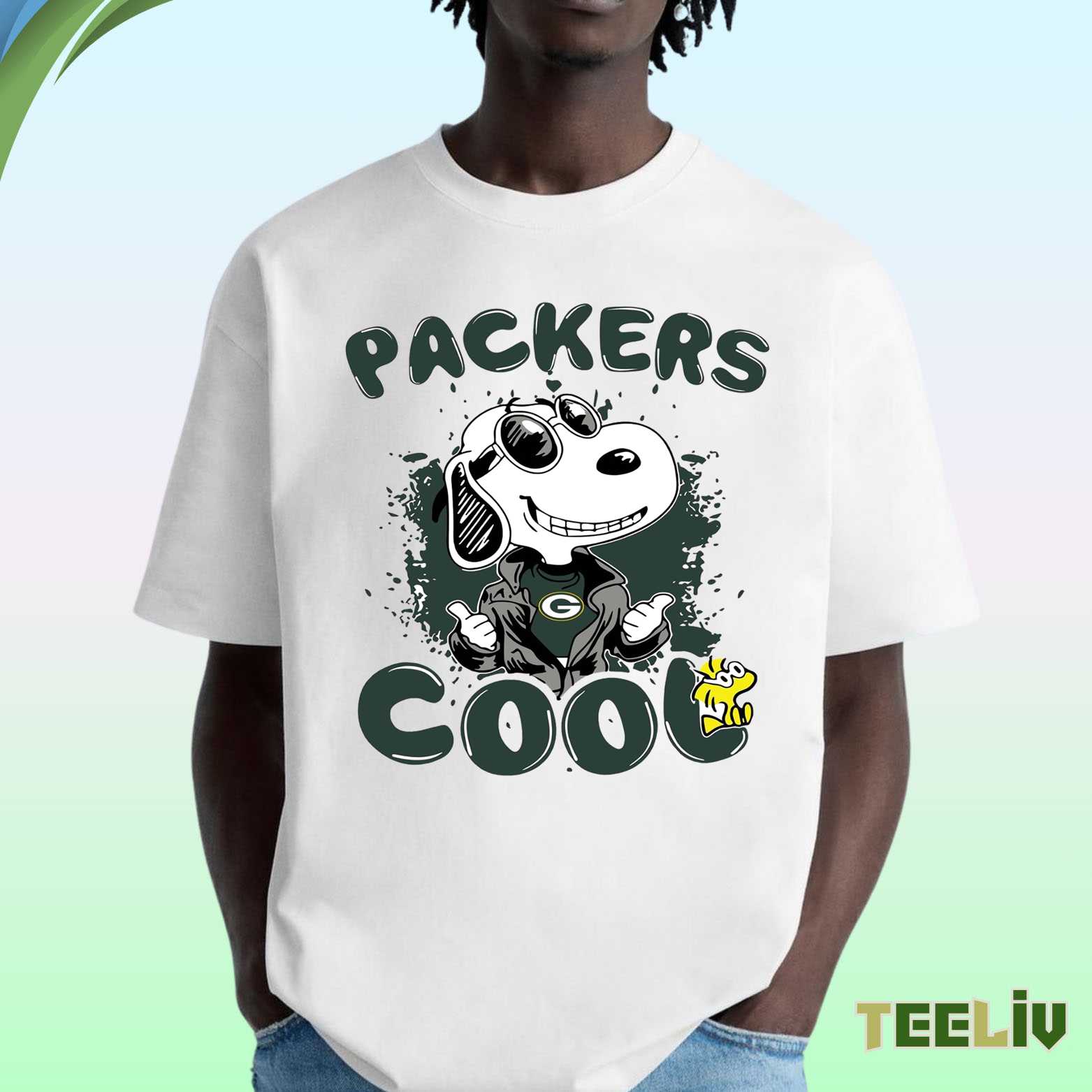 Green Bay Packers Snoopy T Shirt - Cool Fan Merch
