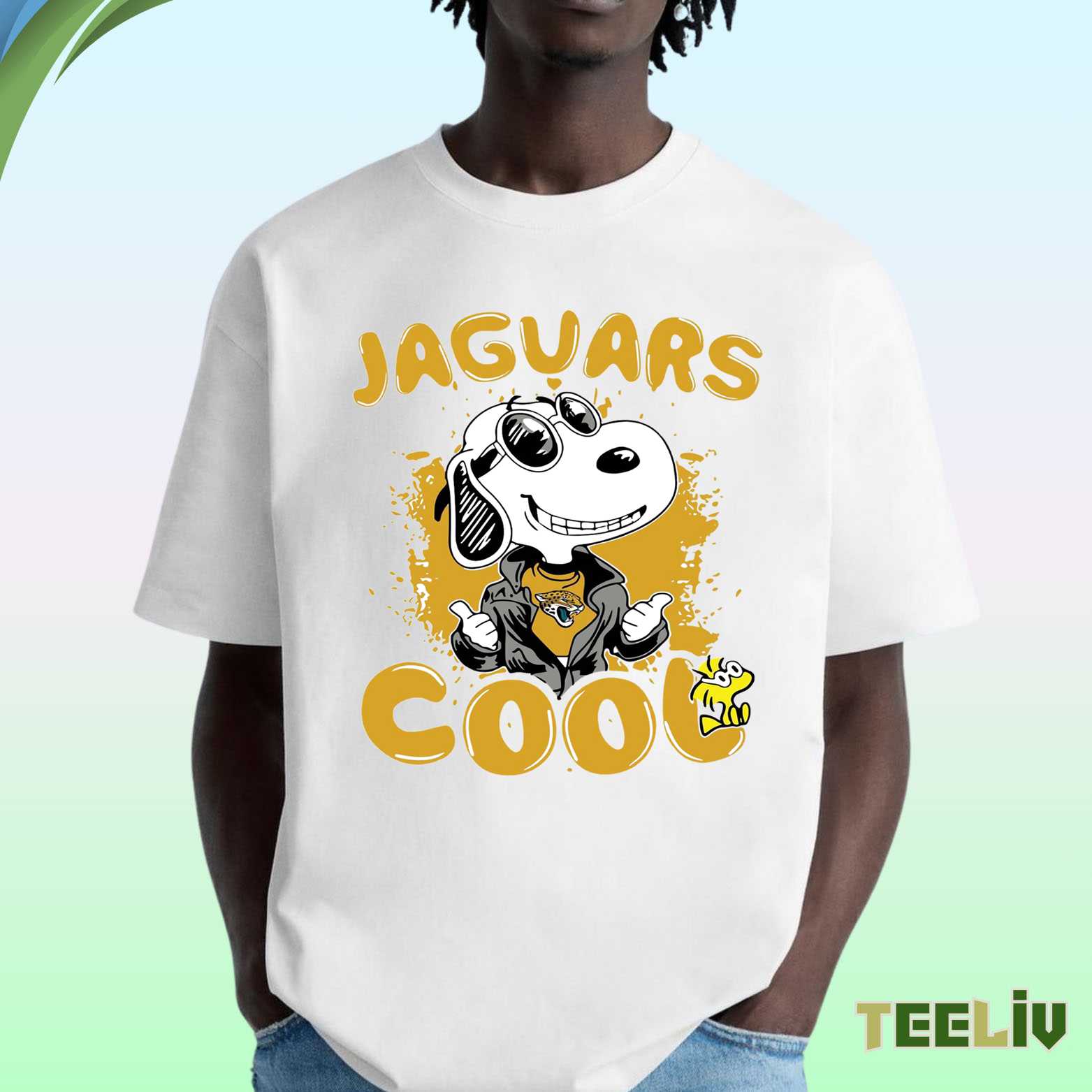 Jacksonville Jaguars Snoopy T Shirt - Cool Fan Merch