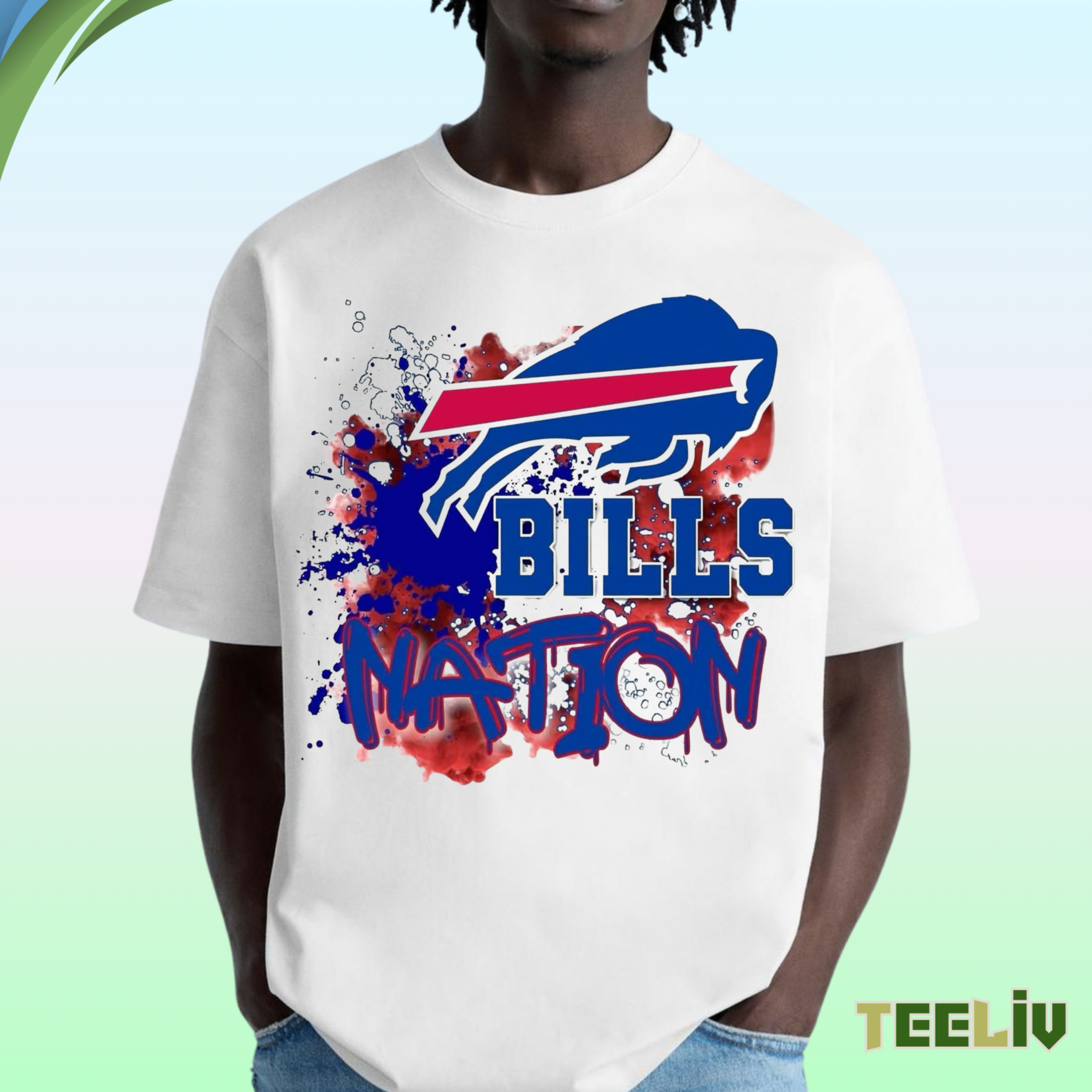 Bills Nation T Shirt – Buffalo Bills Fan Tee
